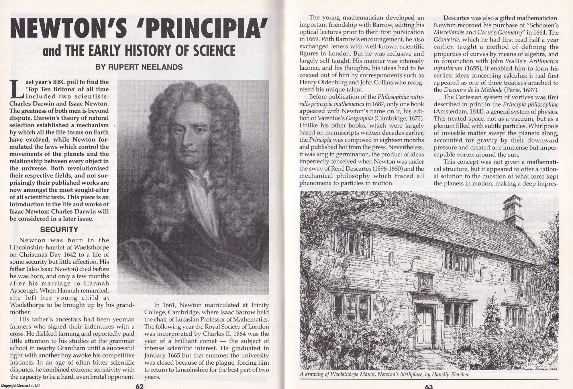 Rupert Neelands - Newton's Principia and The Early History of Science. This is an original article separated from an issue of The Book & Magazine Collector publication, 2003.