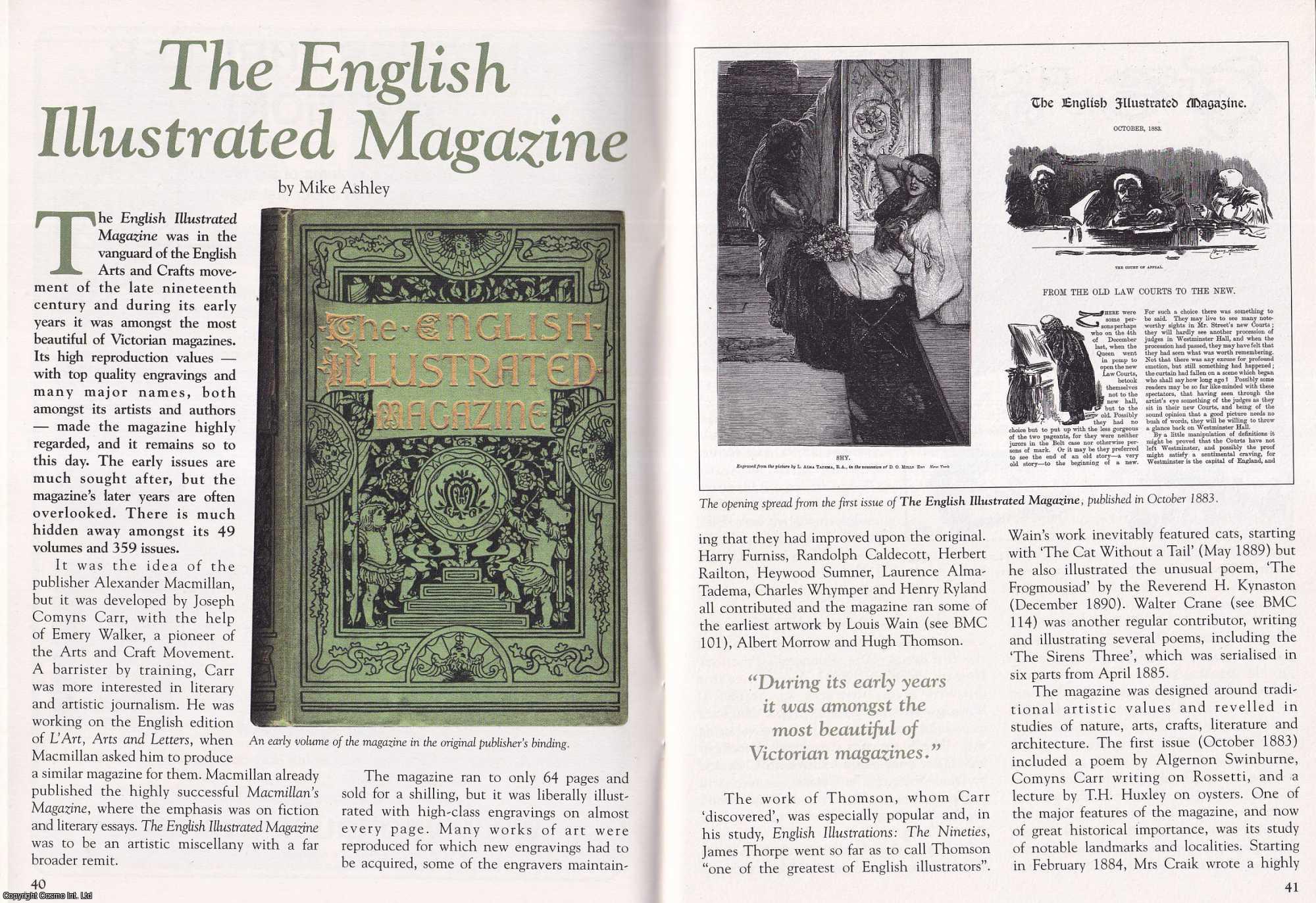 Mike Ashley - The English Illustrated Magazine. This is an original article separated from an issue of The Book & Magazine Collector publication, 2003.