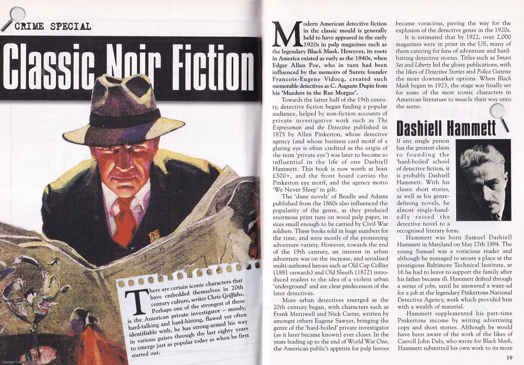 Chris Griffiths - Classic Noir Fiction. This is an original article separated from an issue of The Book & Magazine Collector publication, 2005.
