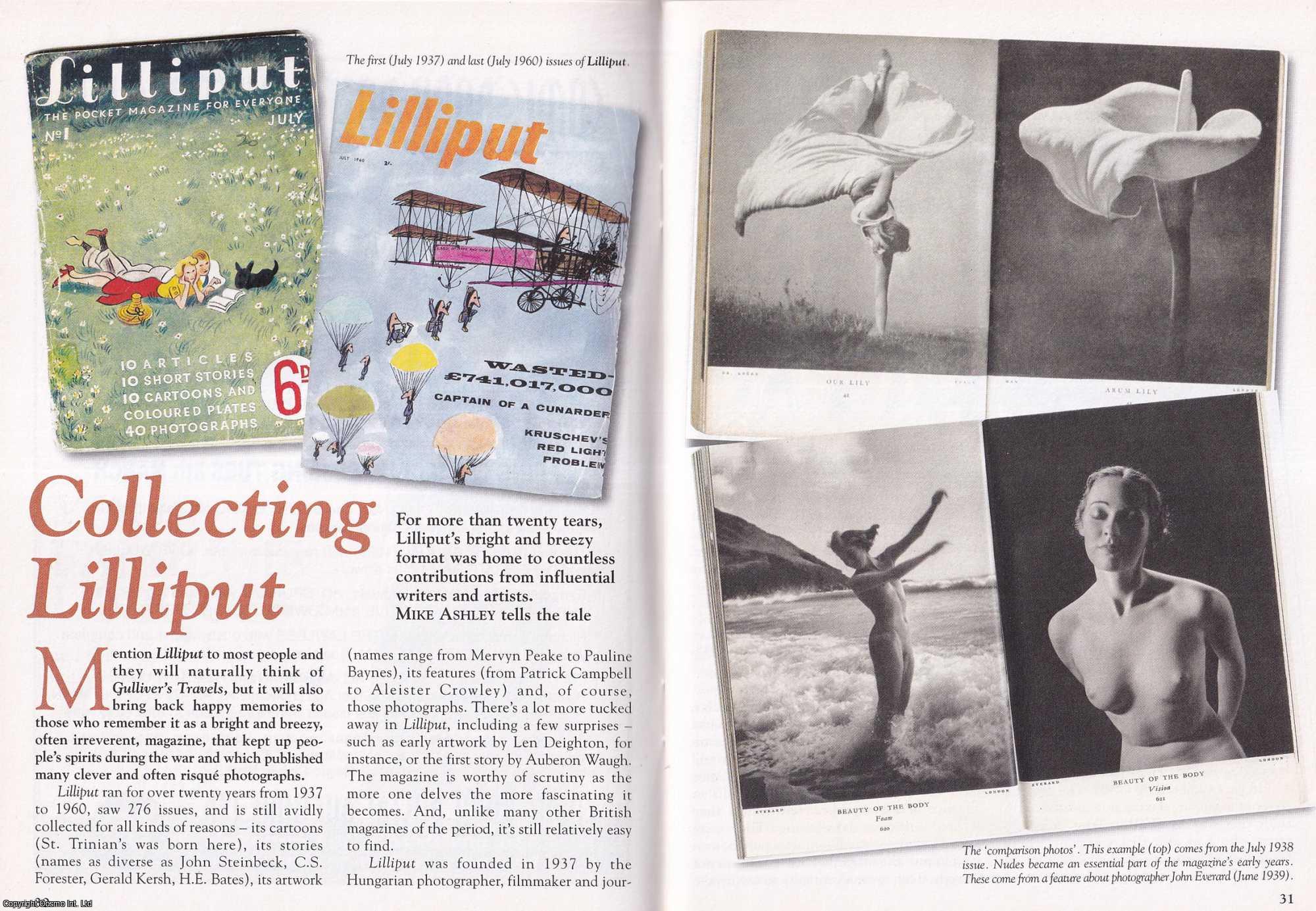 Mike Ashley - Collecting Lilliput. Telling The Tale of The Bright and Breezy Format. This is an original article separated from an issue of The Book & Magazine Collector publication.