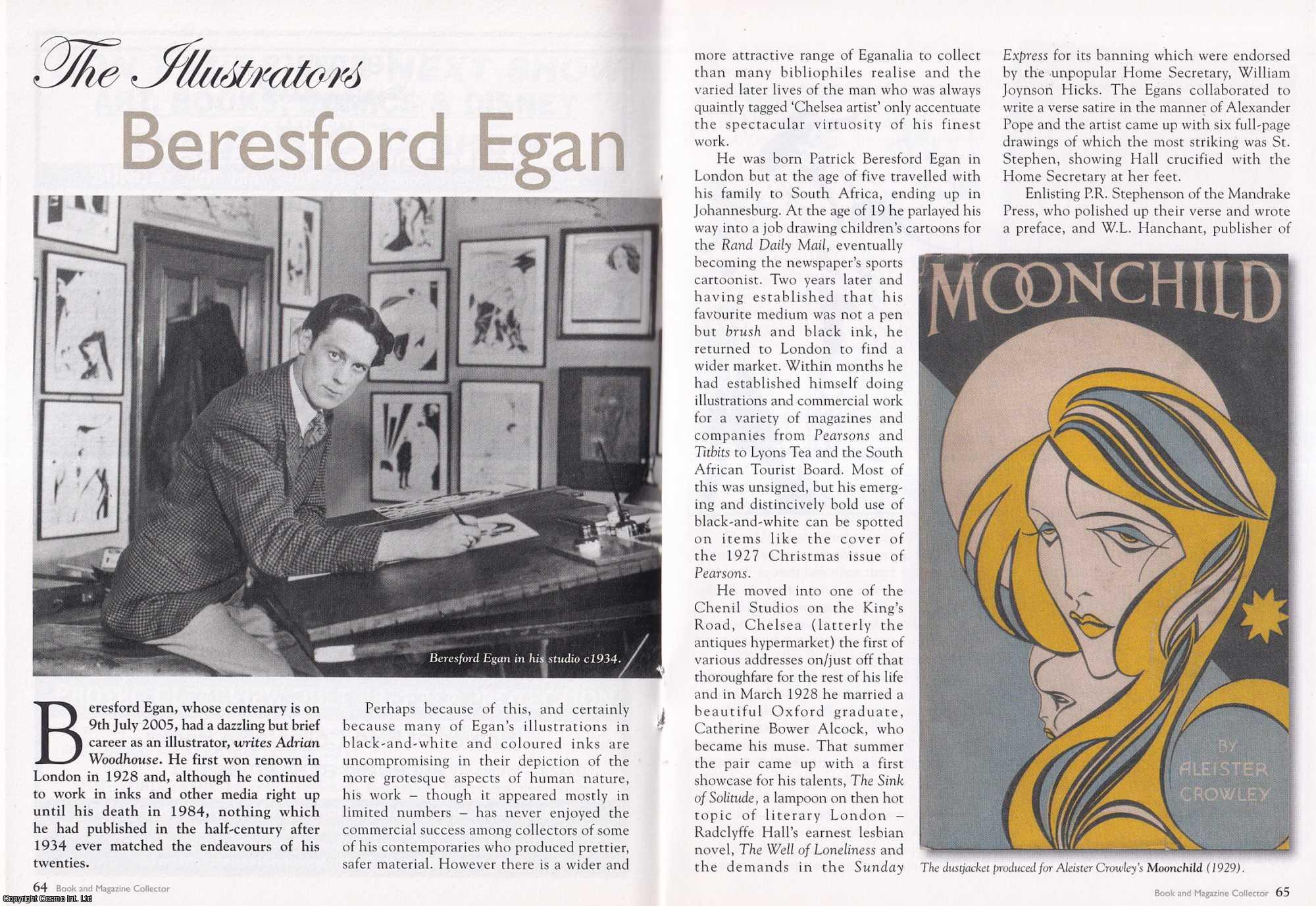 --- - Beresford Egan. This is an original article separated from an issue of The Book & Magazine Collector publication.