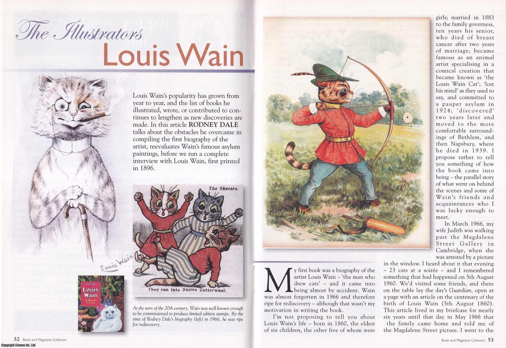 --- - Louis Wain. This is an original article separated from an issue of The Book & Magazine Collector publication.