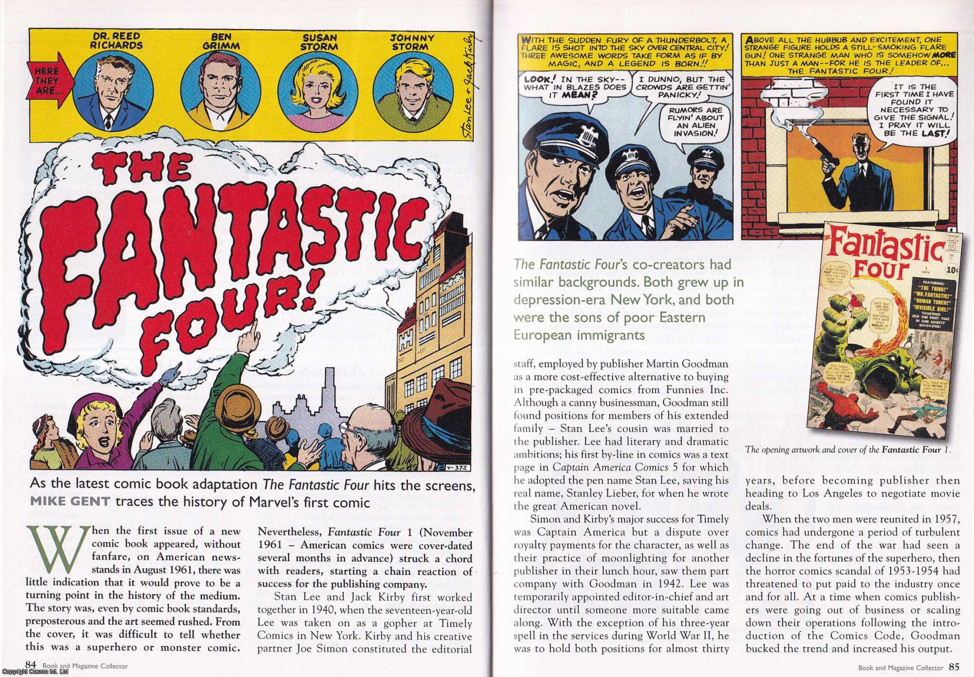 Mike Gent - The Fantastic Four. Tracing The History of Marvel's First Comic. This is an original article separated from an issue of The Book & Magazine Collector publication, 2005.