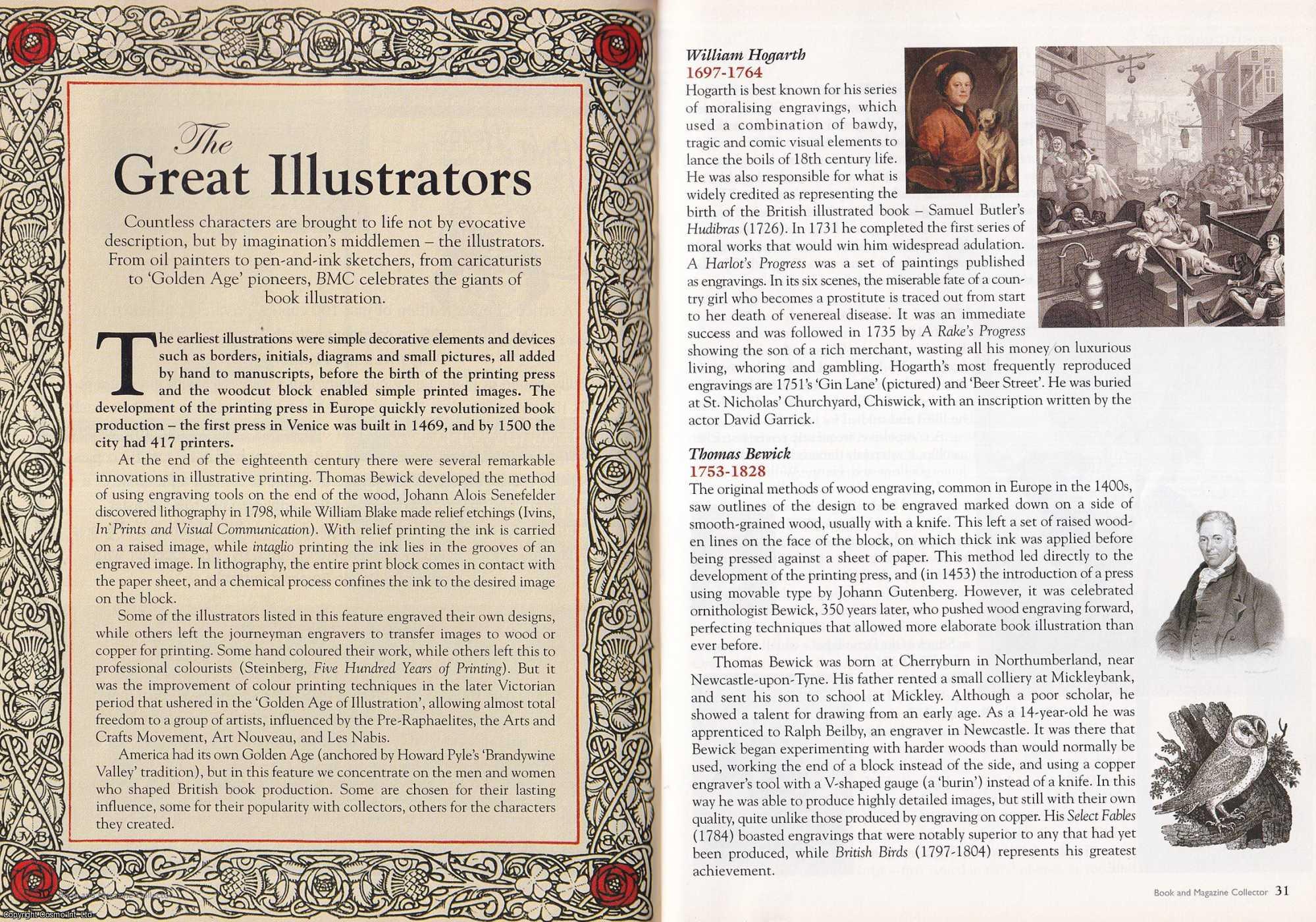 --- - The Great Illustrators. Celebrating The Giants of Book Illustration. This is an original article separated from an issue of The Book & Magazine Collector publication.