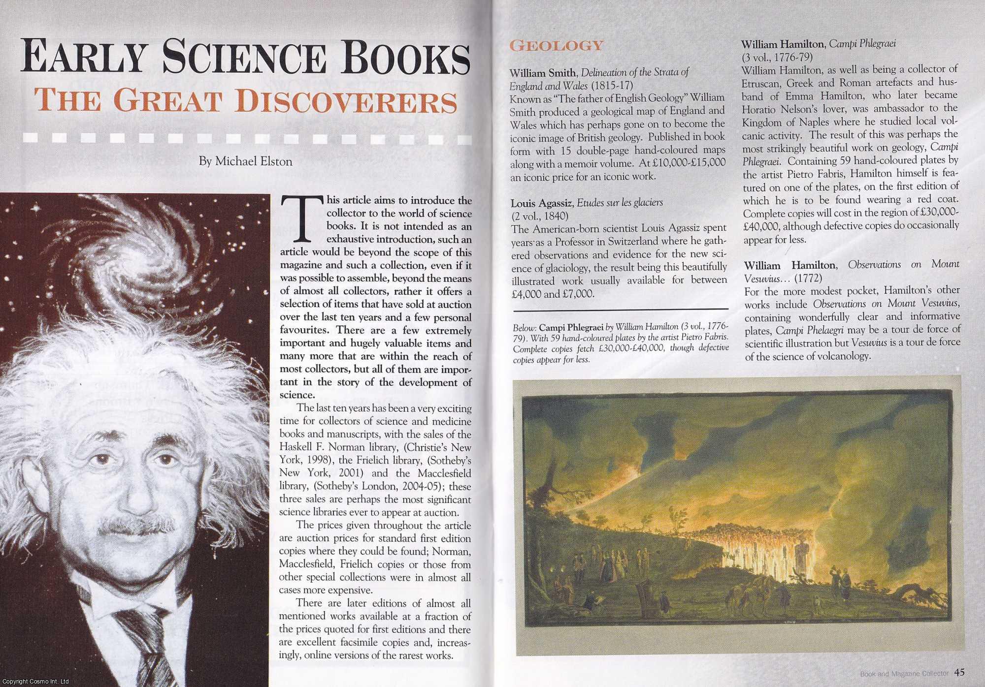 Michael Elston - Early Science Books. The Great Discoverers. This is an original article separated from an issue of The Book & Magazine Collector publication.