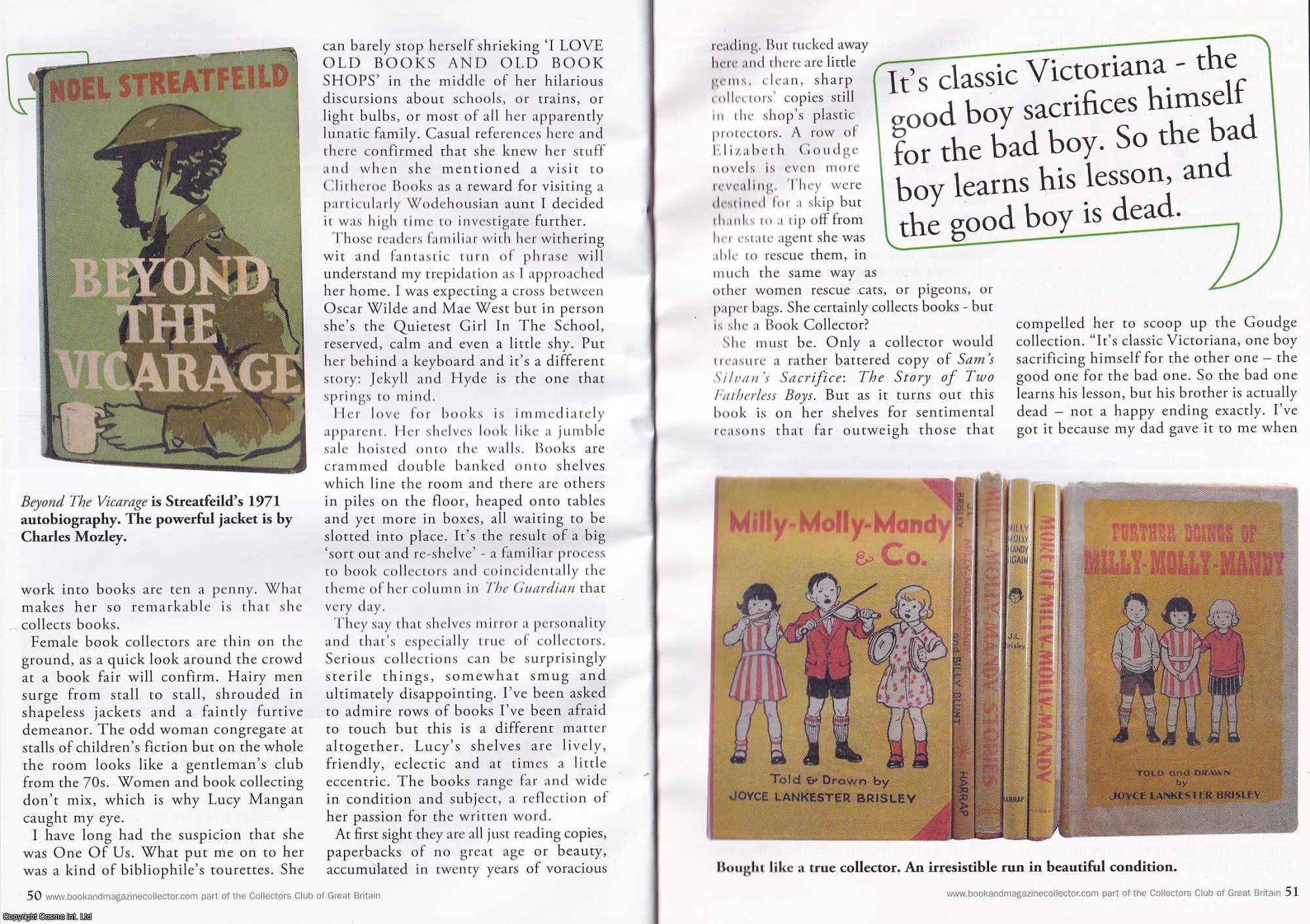 Betweenthelines - Lucy Mangan's Brilliant Library. This is an original article separated from an issue of The Book & Magazine Collector publication, 2010.