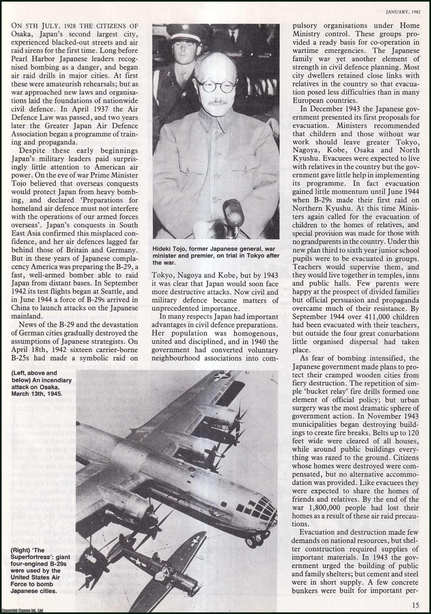 Gordon Daniels - Before Hiroshima : The Bombing of Japan, 1944-5. An original article from History Today 1982.