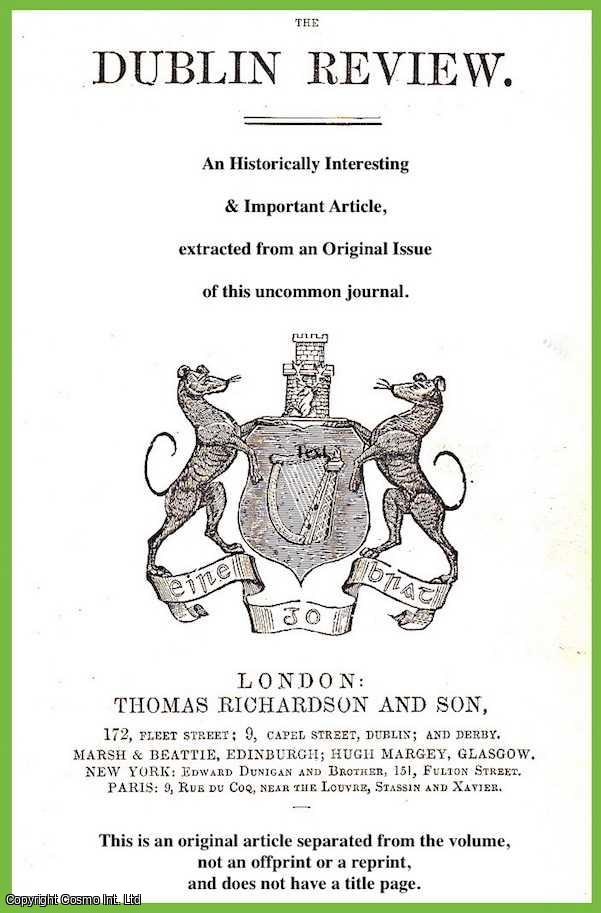 L. C. Casartelli - The three Fausts. A rare article from the Dublin Review, 1883.