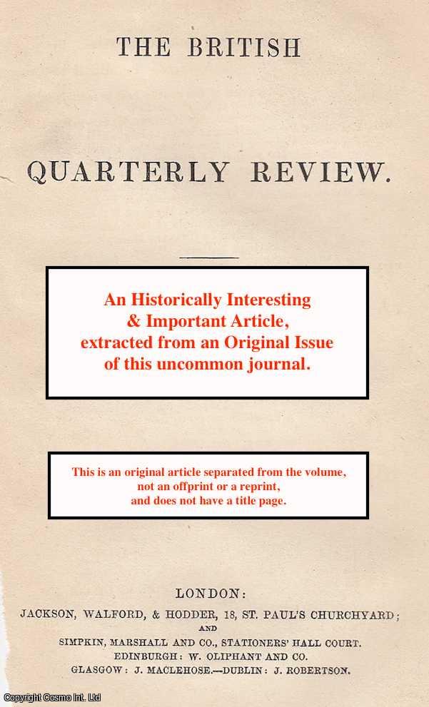 F. A. Paley - Butter and cream [not used by the ancients]. A rare original article from the British Quarterly Review, 1878.