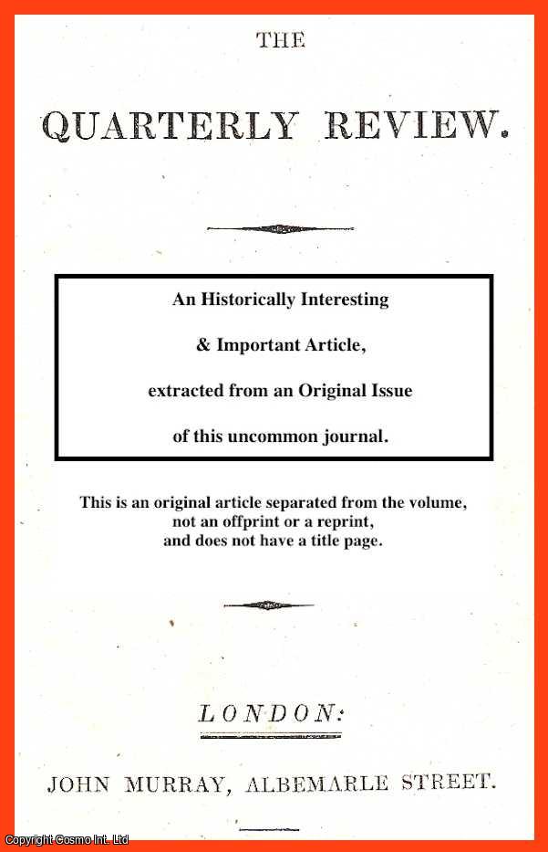 W.J. Broderib - Hoare on the Cultivation of the Vine. An uncommon original article from The Quarterly Review, 1840.