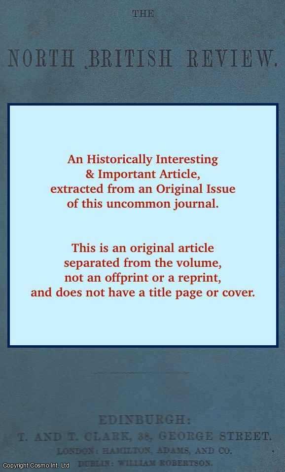 William Cunningham - On the Temporal Sovereignty of the Pope. A rare original article from the North British Review, 1849.