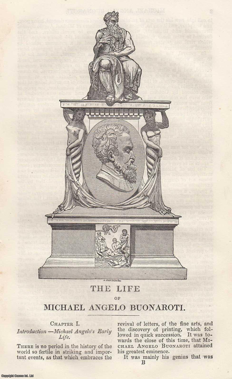 No Author Stated - The Life of Michael Angelo Buonaroti [Michaelangelo]. Published by [S.D.U.K.] 1833.