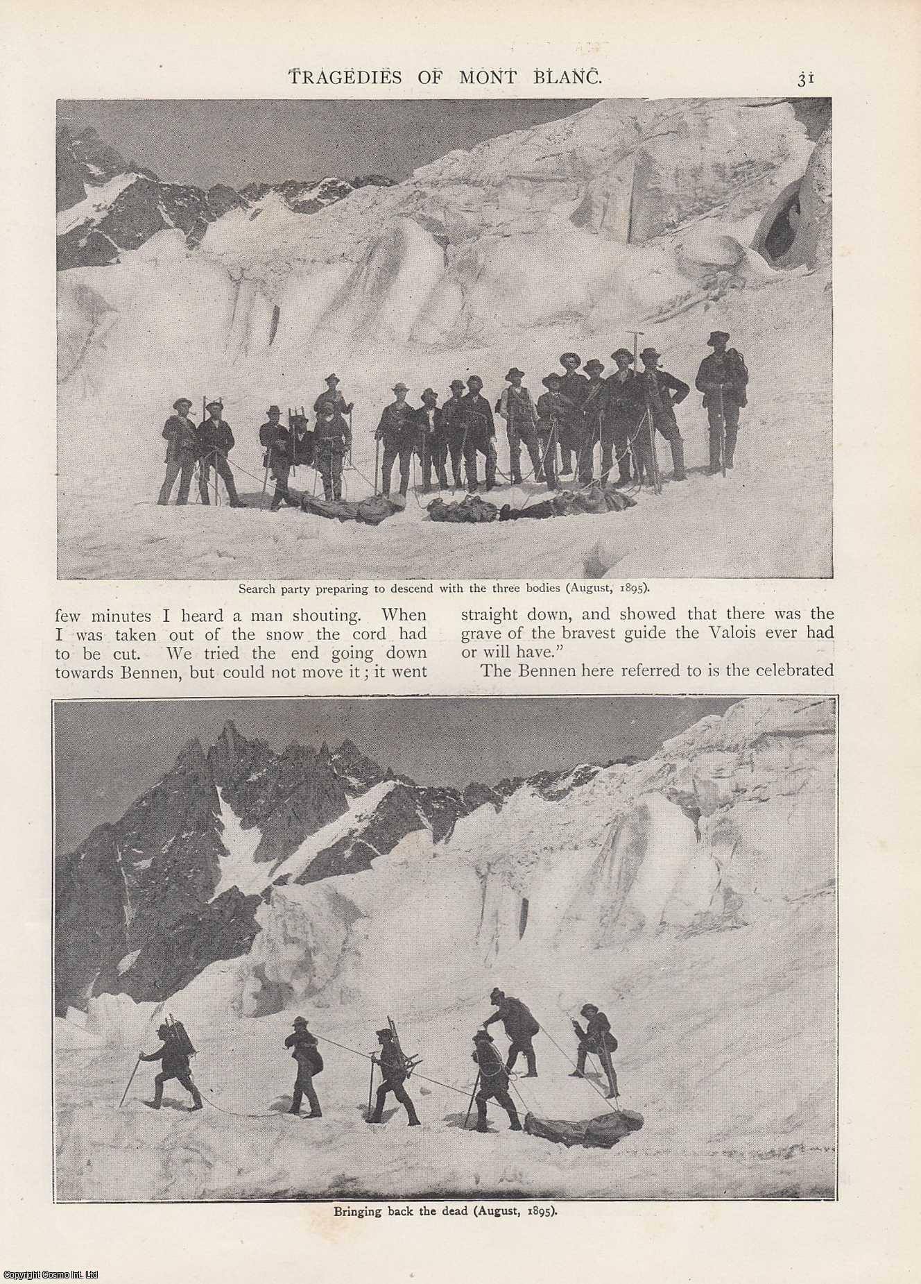 Henry S. Lunn - Tragedies of Mont Blanc : An account of mountaineering accidents and fatalities and recovery thereof. An original article from the Wide World Magazine 1898.