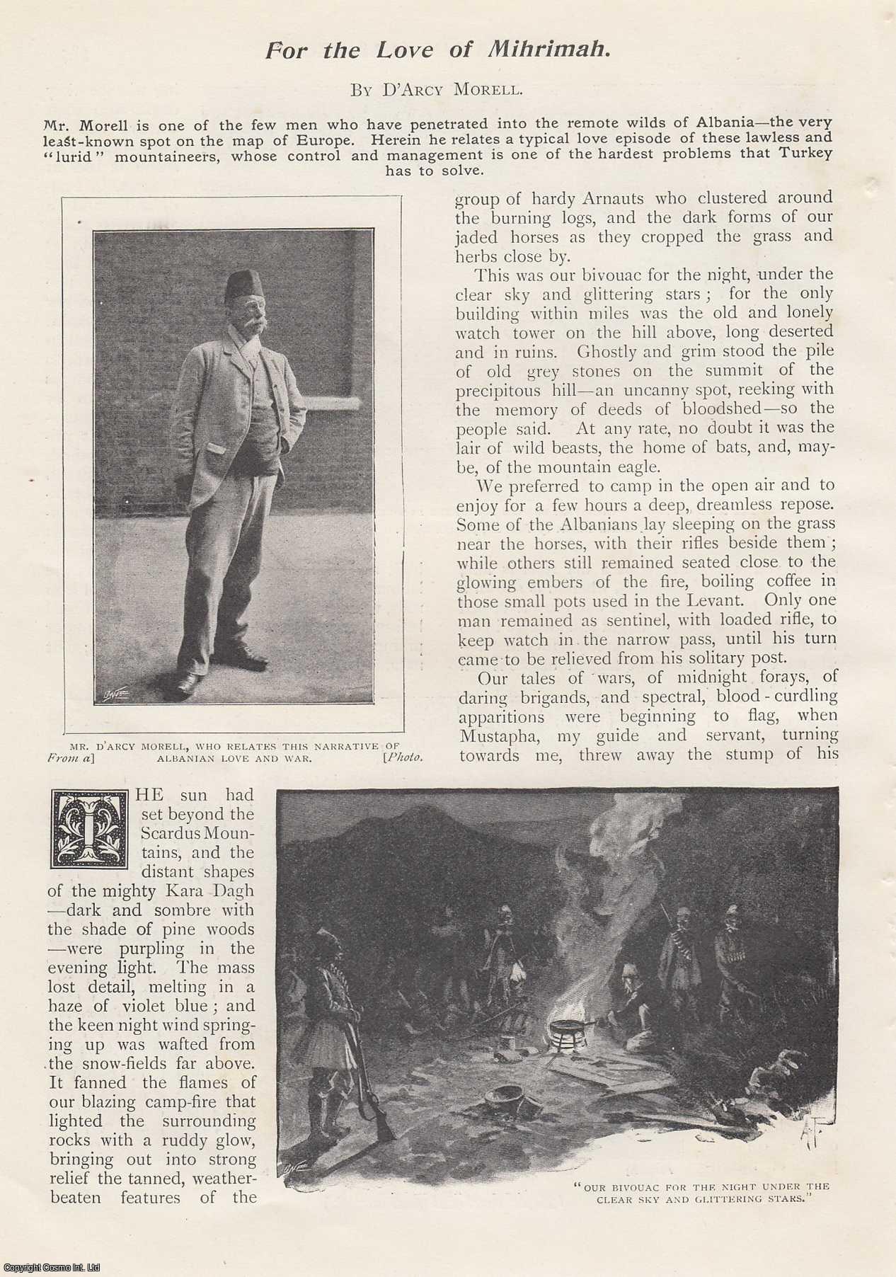 D'Arcy Morell - For the Love of Mihrimah. [Albania]. An original article from the Wide World Magazine 1899.