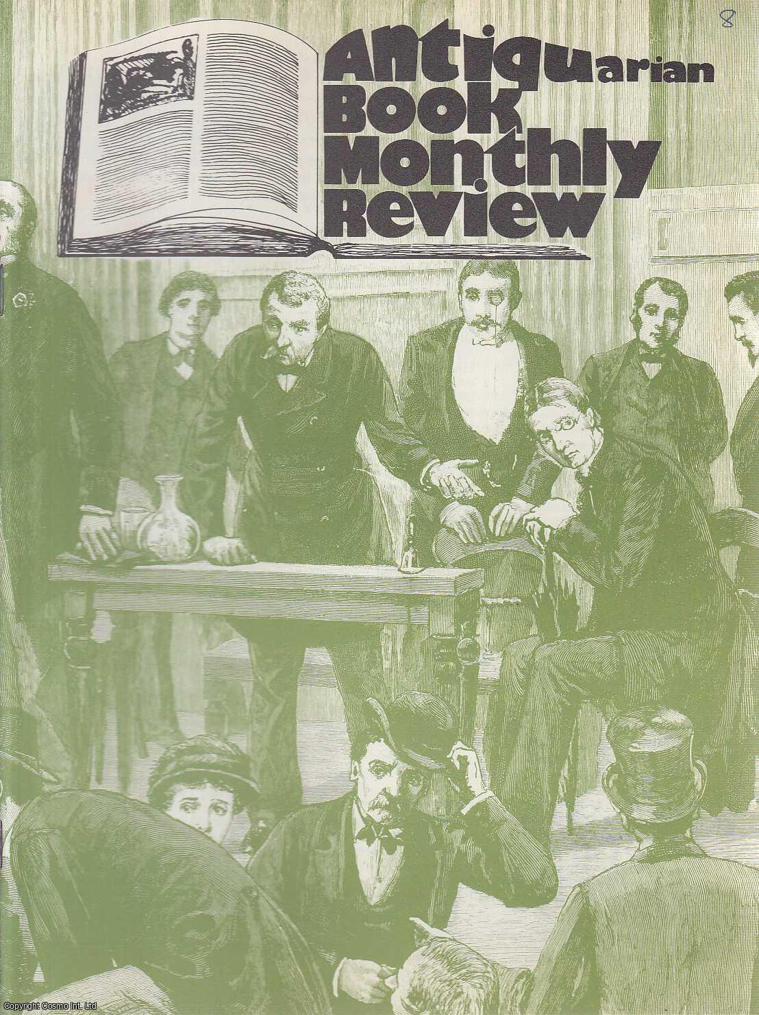 John R. Hetherington - An Asylum for Fugitive Pieces, with a bibliographical analysis of the four volumes. An original article contained in a complete monthly issue of the Antiquarian Book Monthly Review (ABMR), 1974.
