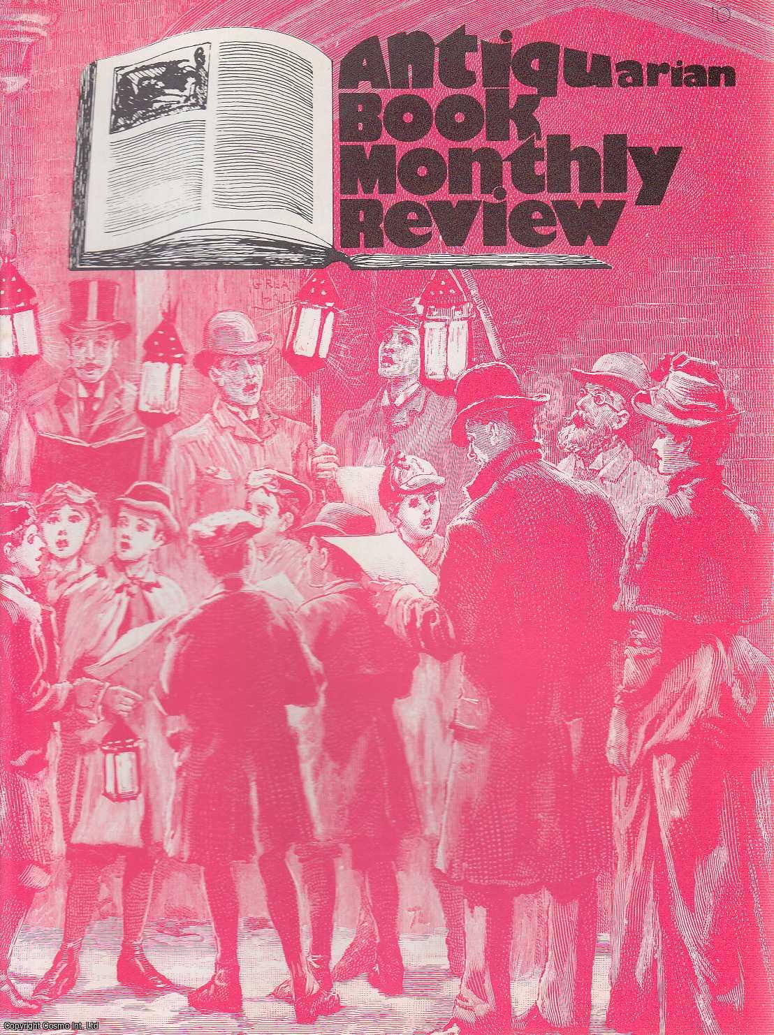 ABMR - Antiquarian Book Monthly Review. Issue No. 10 for November 1974. An original complete monthly issue of the Antiquarian Book Monthly Review, 1974.