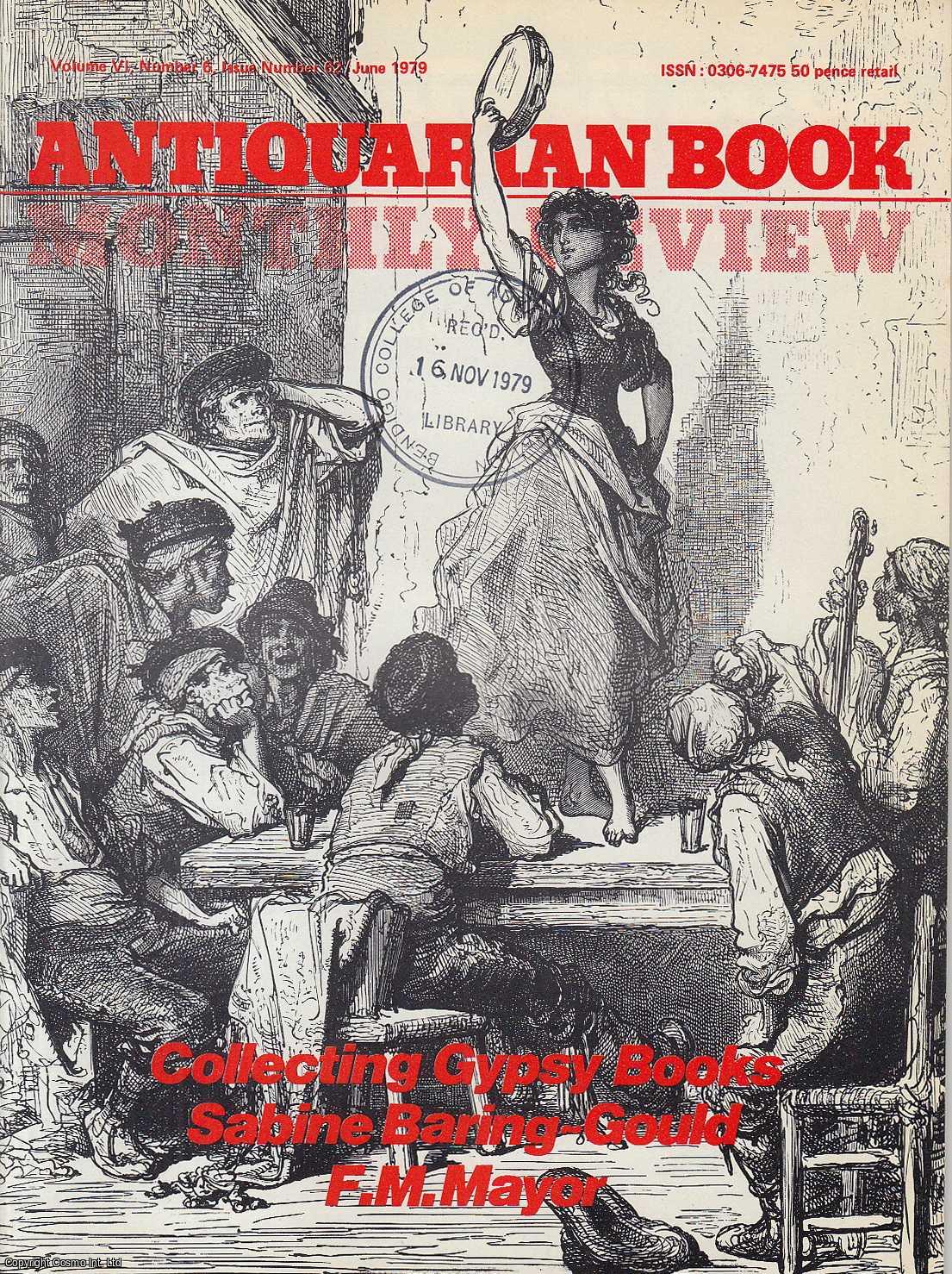 S.C. Humphrey - The Writings of Sabine Baring-Gould. With a bibliography. An original article contained in a complete monthly issue of the Antiquarian Book Monthly Review (ABMR), 1979.