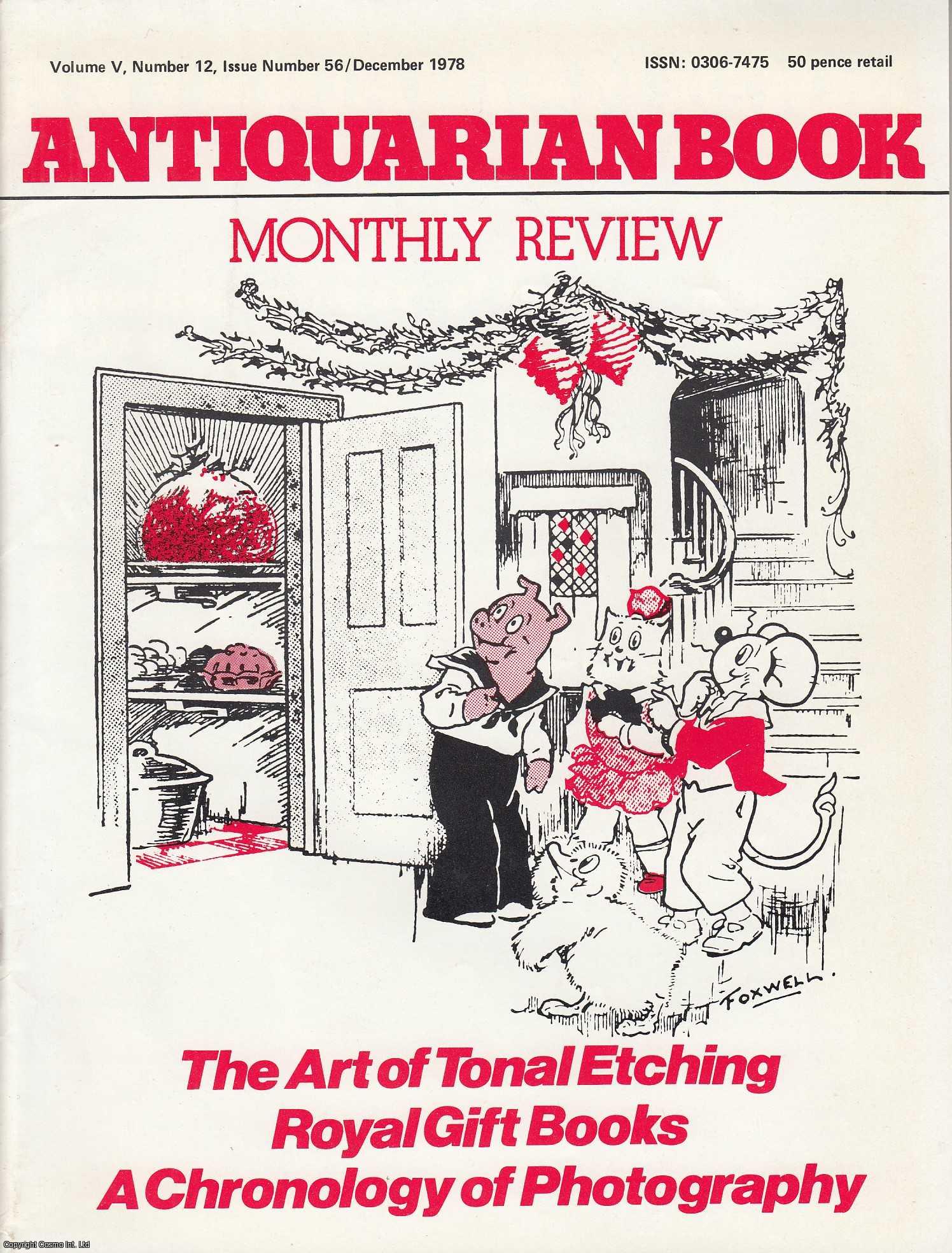 Maleen Matthews - The Royal Gift Books, with a checklist. An original article contained in a complete monthly issue of the Antiquarian Book Monthly Review (ABMR). Published by ABMR Publications 1978.