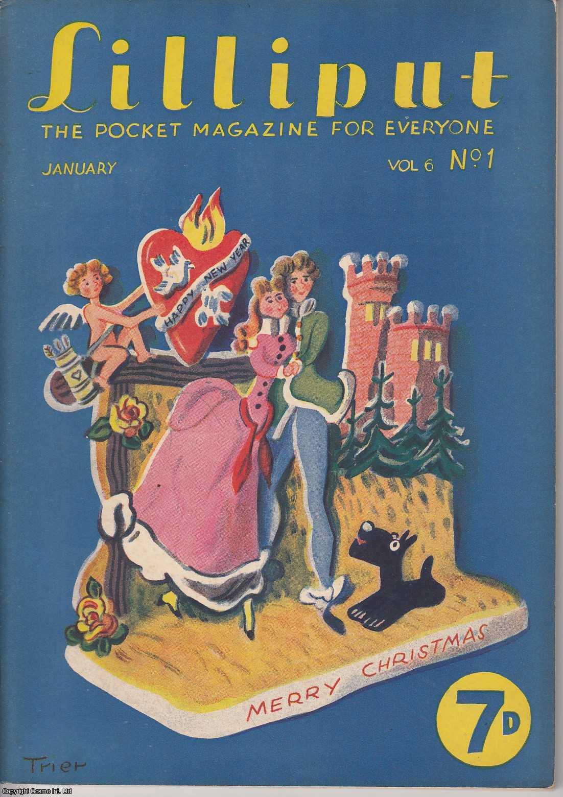 Lilliput - Lilliput Magazine. January 1940. Vol.6 no.1. Issue no. 31. Edward Dearing, Harold Masters, Leslie Lancaster, and other pieces.