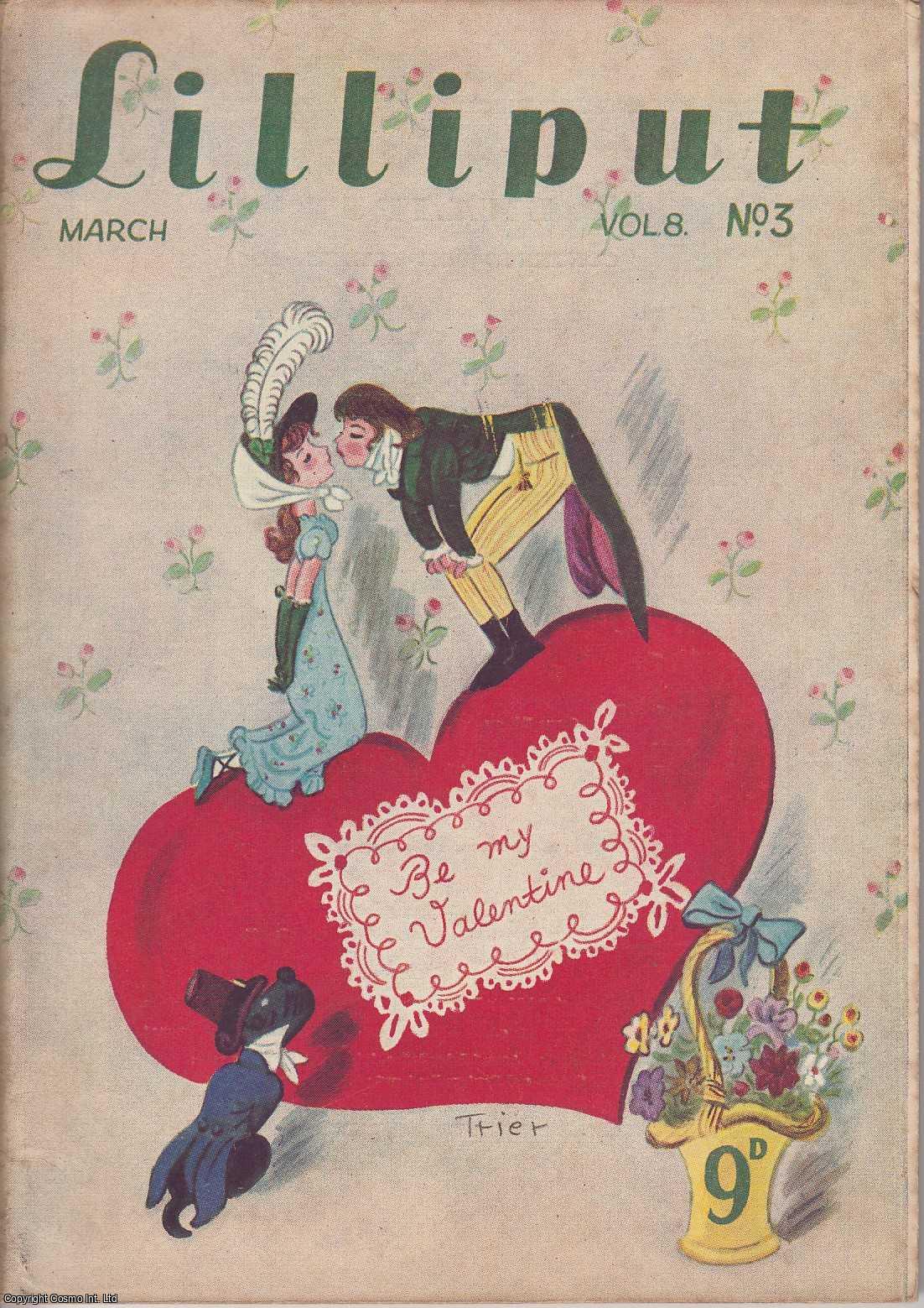 Lilliput - Lilliput Magazine. March 1941. Vol.8 no.3 Issue no.45. Kym Horwood, Eric Stephenson, Ian Coster, Crichton Porteous, and other pieces.