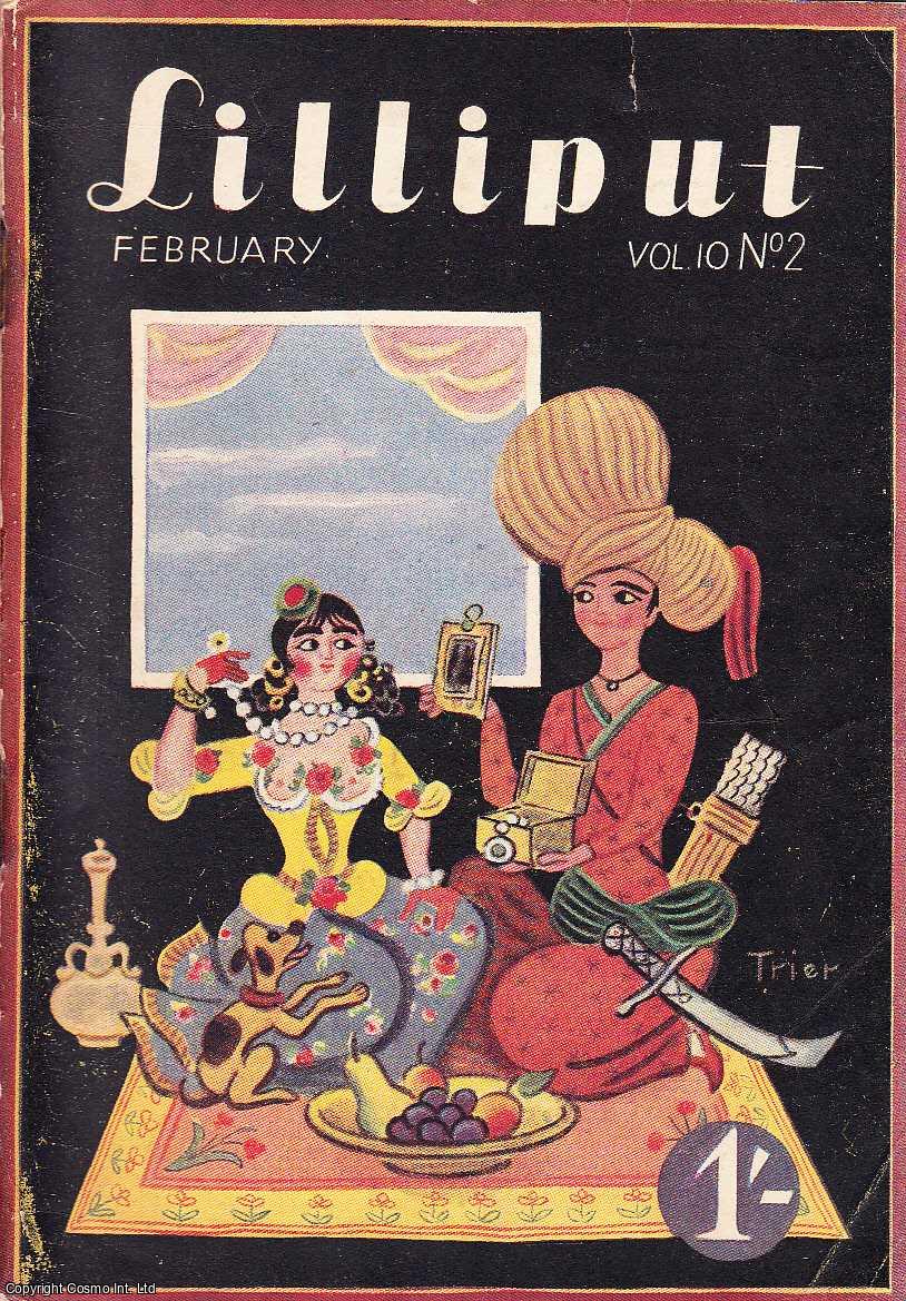 Lilliput - Lilliput Magazine. February 1942. Vol.10 no.2 Issue no.56. Lionel Birch story, Noel Coward article, Lemuel Gulliver article, and other pieces.