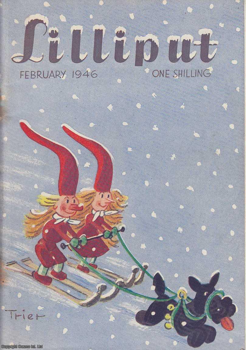 Lilliput - Lilliput Magazine. February 1946. Vol.18 no.2 Issue no.104. Raymond Postage article, Bruce Bain story, and other pieces.