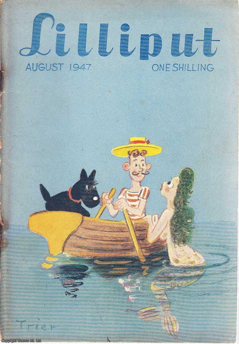 Lilliput - Lilliput Magazine. August 1947. Vol.21 no.2 Issue no.122. Ronald Searle colour illustrations, Bill Naughton story, Bill Brandt photographs, and other pieces.