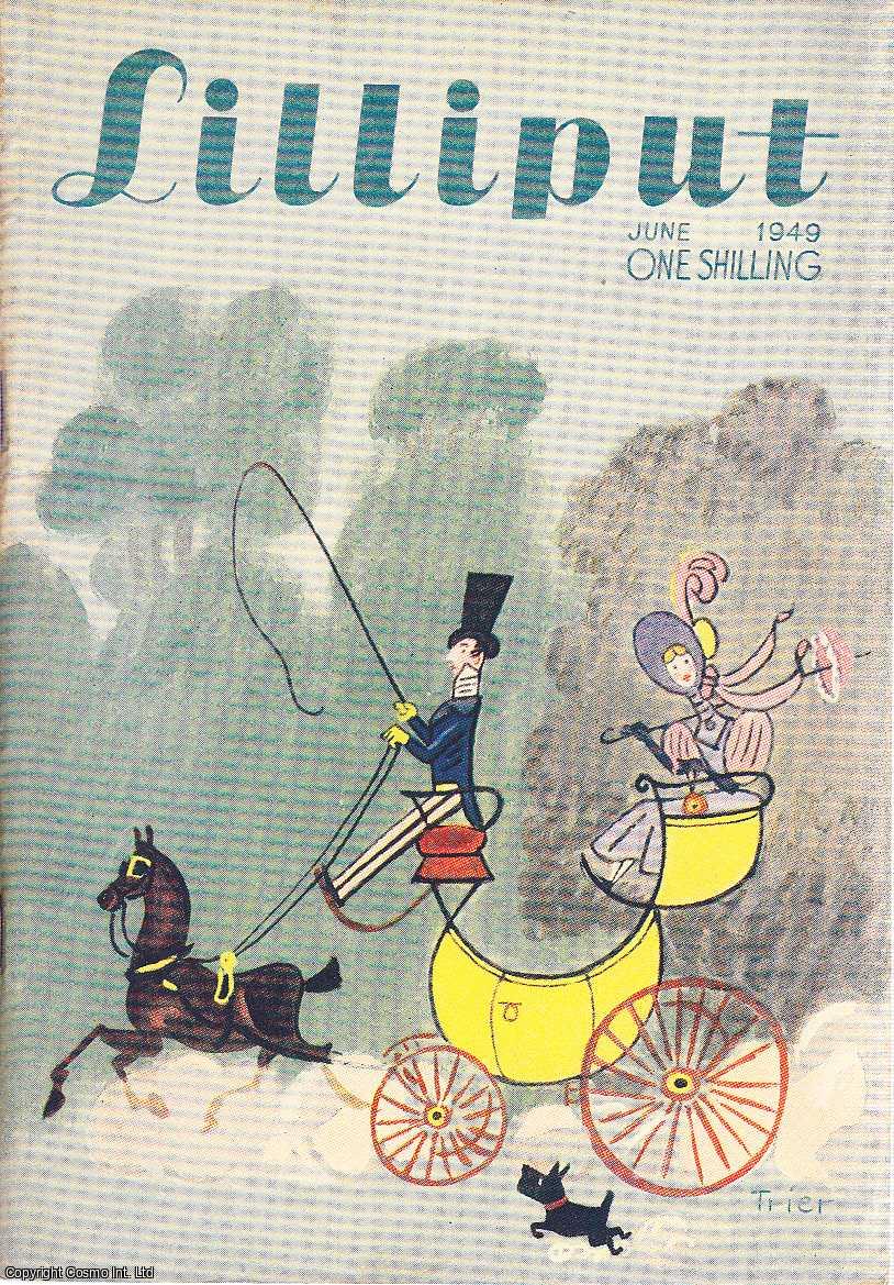 Lilliput - Lilliput Magazine. June 1949. Vol.24 no.6 Issue no.144. Ronald Searle St Trinian drawings, Kenneth Drew article, P.H.Newby story, and other pieces.
