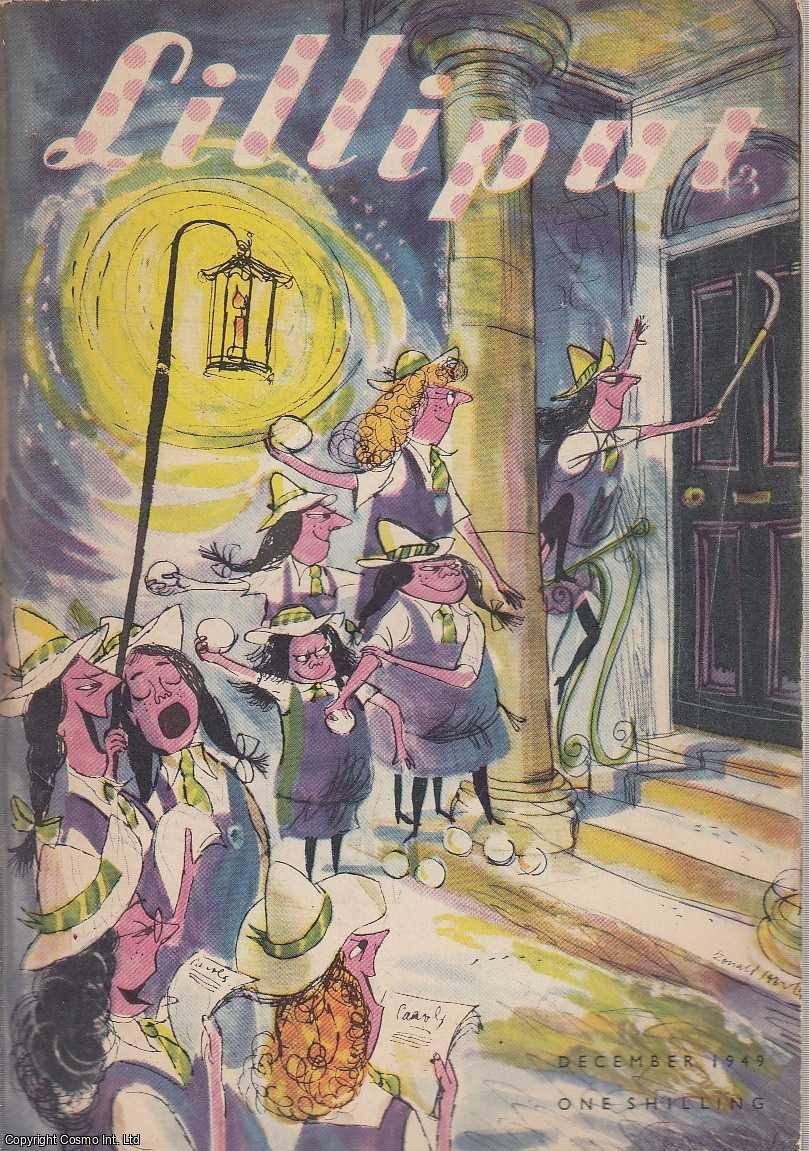 Lilliput - Lilliput Magazine. December 1949. Vol.25 no.6 Issue no.150. Ronald Searle St Trinian's cover and drawings, Zoltan Glass photographs, James Helvick story, and other pieces.