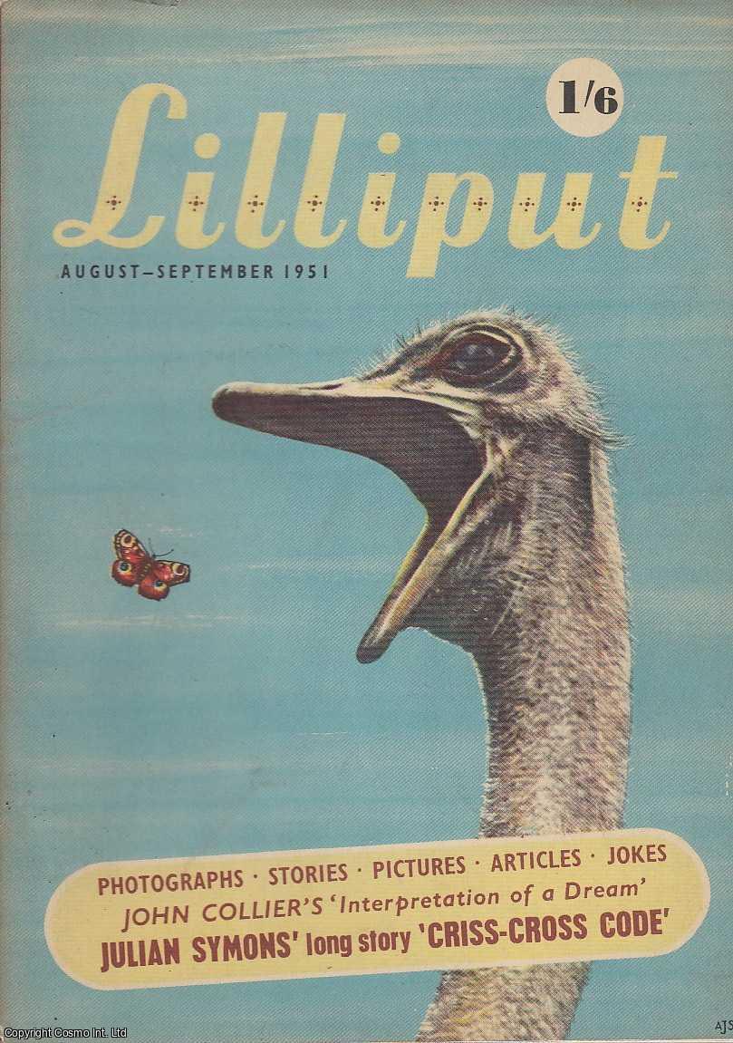 Lilliput - Lilliput Magazine. August-September 1951. Vol.29 no.2 Issue no.171. Doris Lessing story, Edward Ardizzone illustrations, Julian Symons story, and other pieces.
