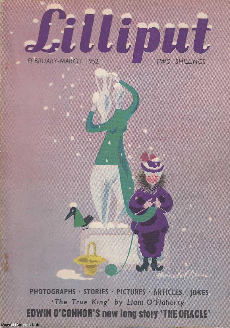 Lilliput - Lilliput Magazine. February-March 1952. Vol.30 no.2 Issue no.177. Ronald Searle drawings, Ronald Searle rum advert, Liam O'Flaherty story, Doris Lessing story, and other pieces.