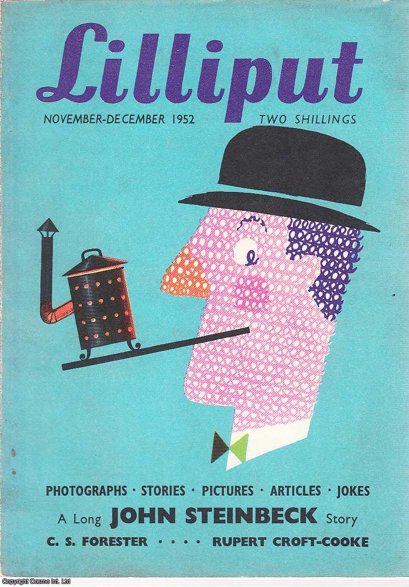 Lilliput - Lilliput Magazine. November-December 1952. Vol.31 no.6 Issue no.186. Ronald Searle drawings, John Steinbeck story, Rupert Croft-Cooke story, Hoffnung illustrations, and other pieces.