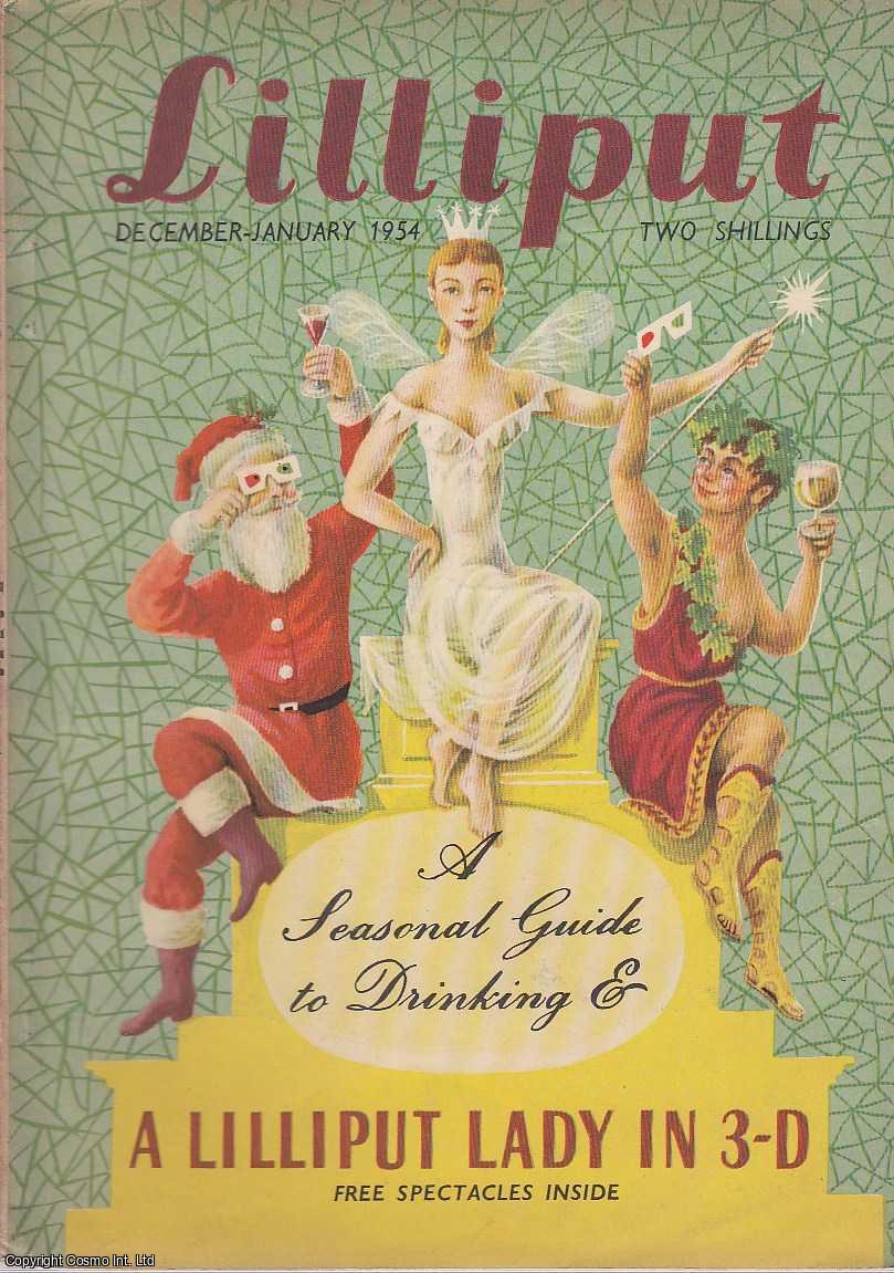 Lilliput - Lilliput Magazine. December-January 1954. Vol.34 no.1 Issue no.199. Ronald Searle drawings, Bill Naughton story, Carl Sutton 3-D photographs, and other pieces.