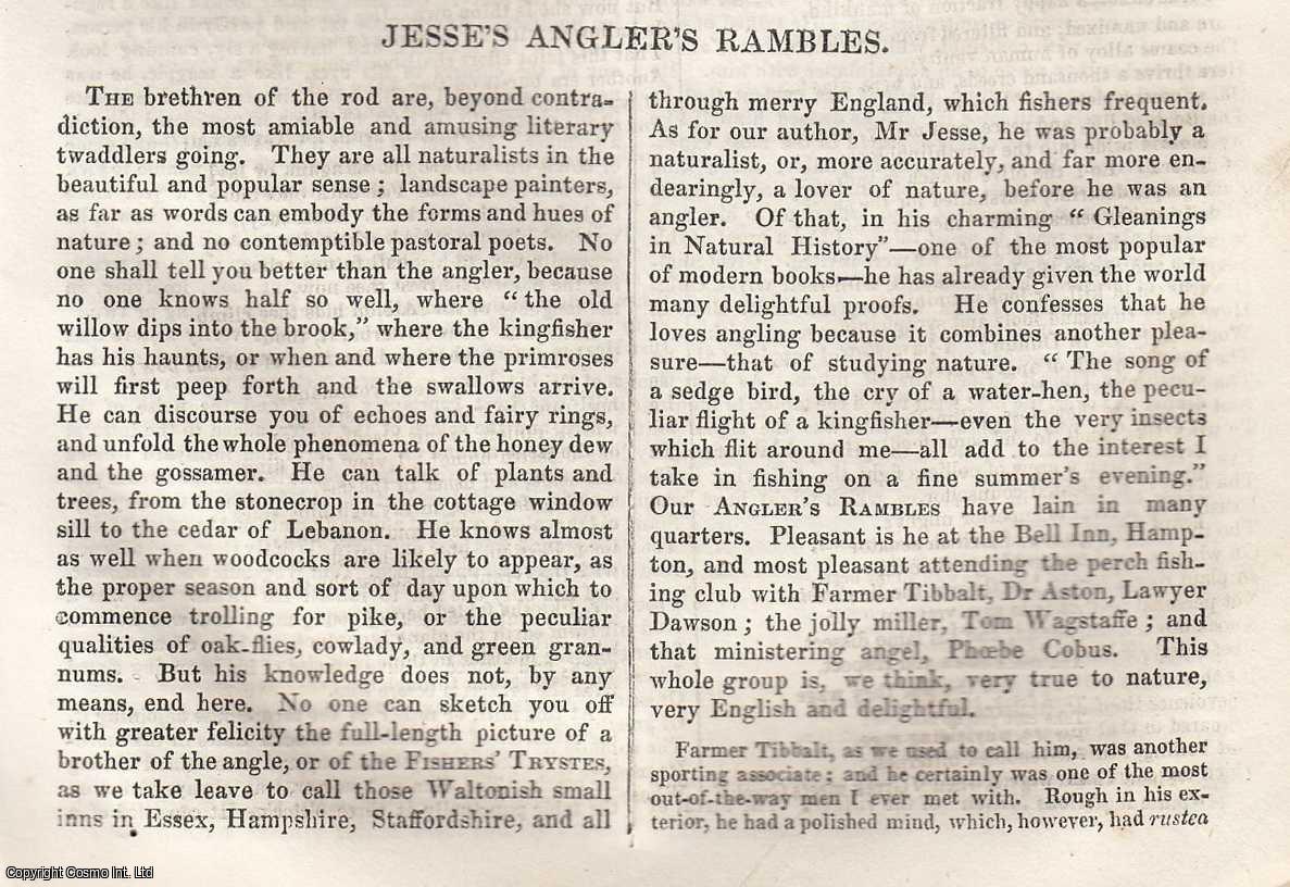 Johnstone, Christian - Jesse's Angler's Rambles. An original article from Tait's Edinburgh Magazine, 1836.