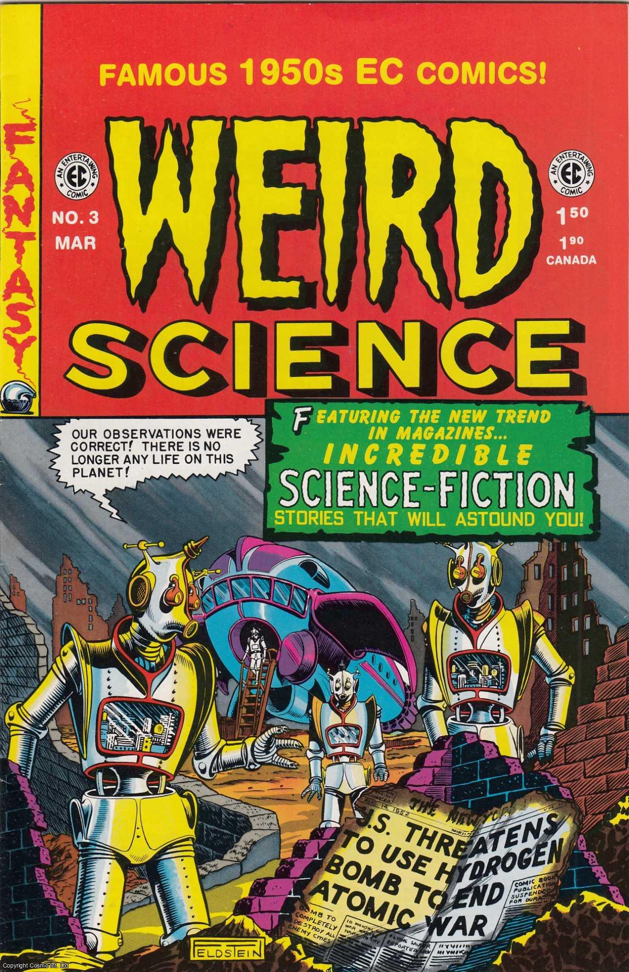 EC Comics - Weird Science. Issue #3. EC Comics Russ Cochran Reprint, March 1993.