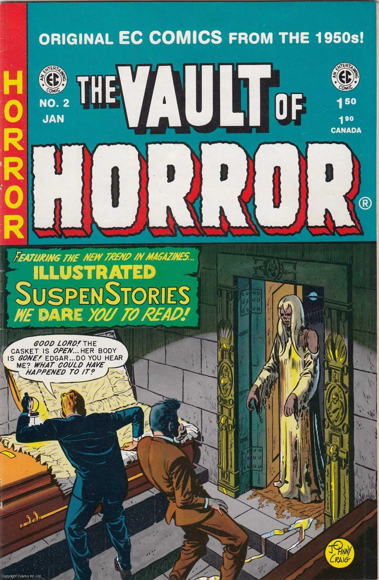 EC Comics - The Vault of Horror. Issue #2. EC Comics Russ Cochran Reprint, January 1993.