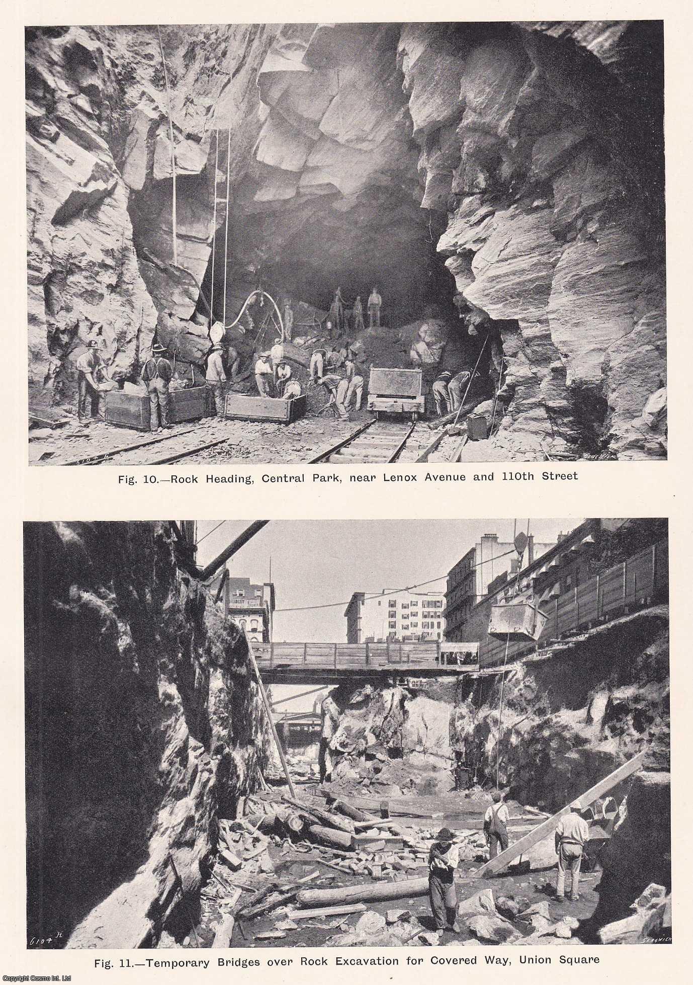 Hon. Robert P. Porter - Rapid Transit of New York; Underground Railways. Economics of Street Railways. An original article from Engineering, 1901.