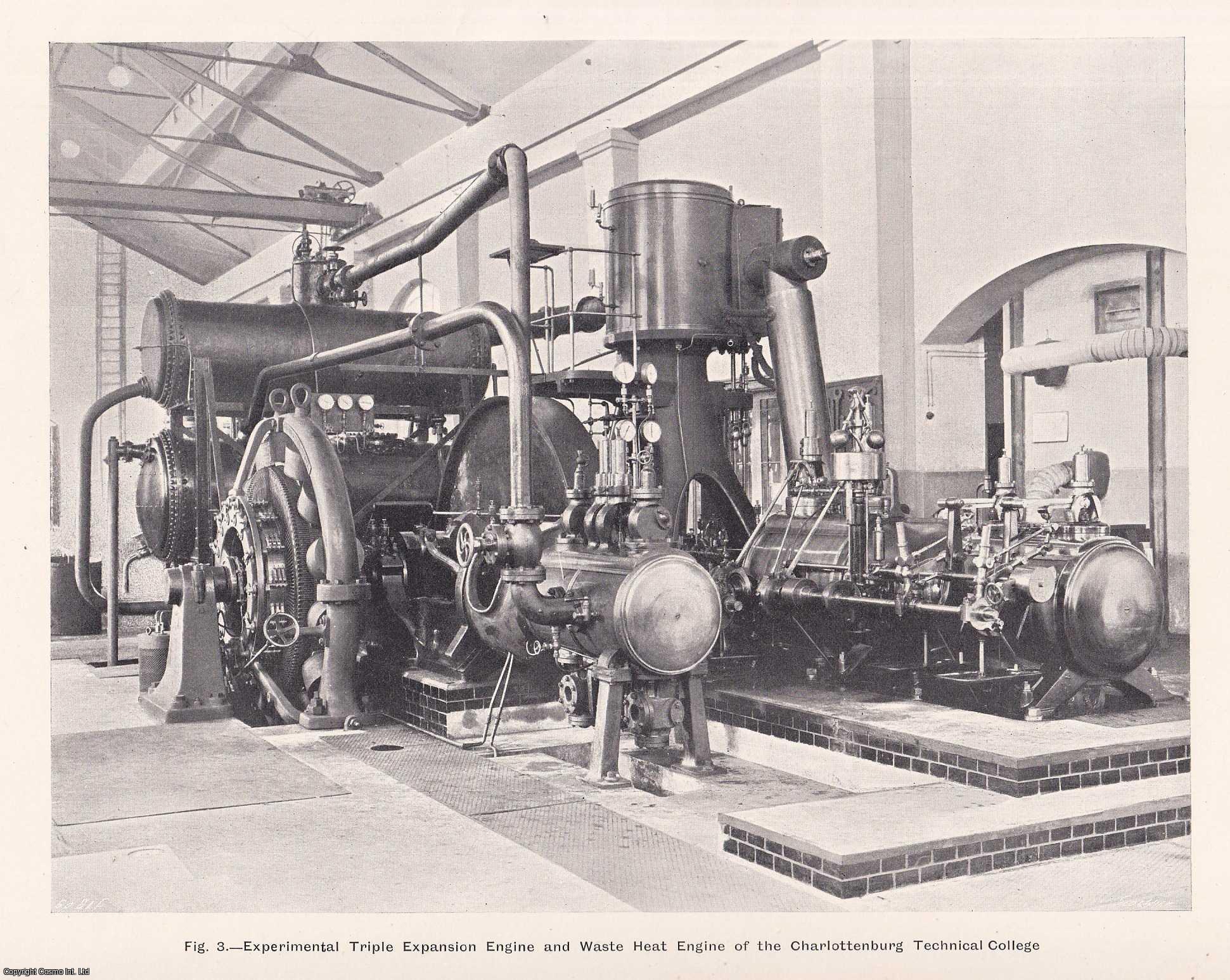 No Author Stated - The Waste Heat Engine. An original article from Engineering, 1901.