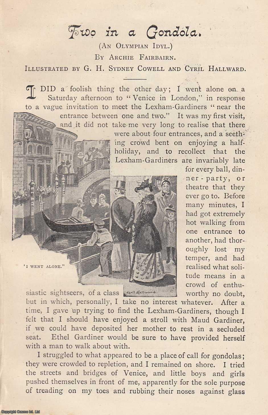 Archie Fairbairn - Two in a Gondola. An Olympian Idyl. An original article from the Idler Magazine, 1892.