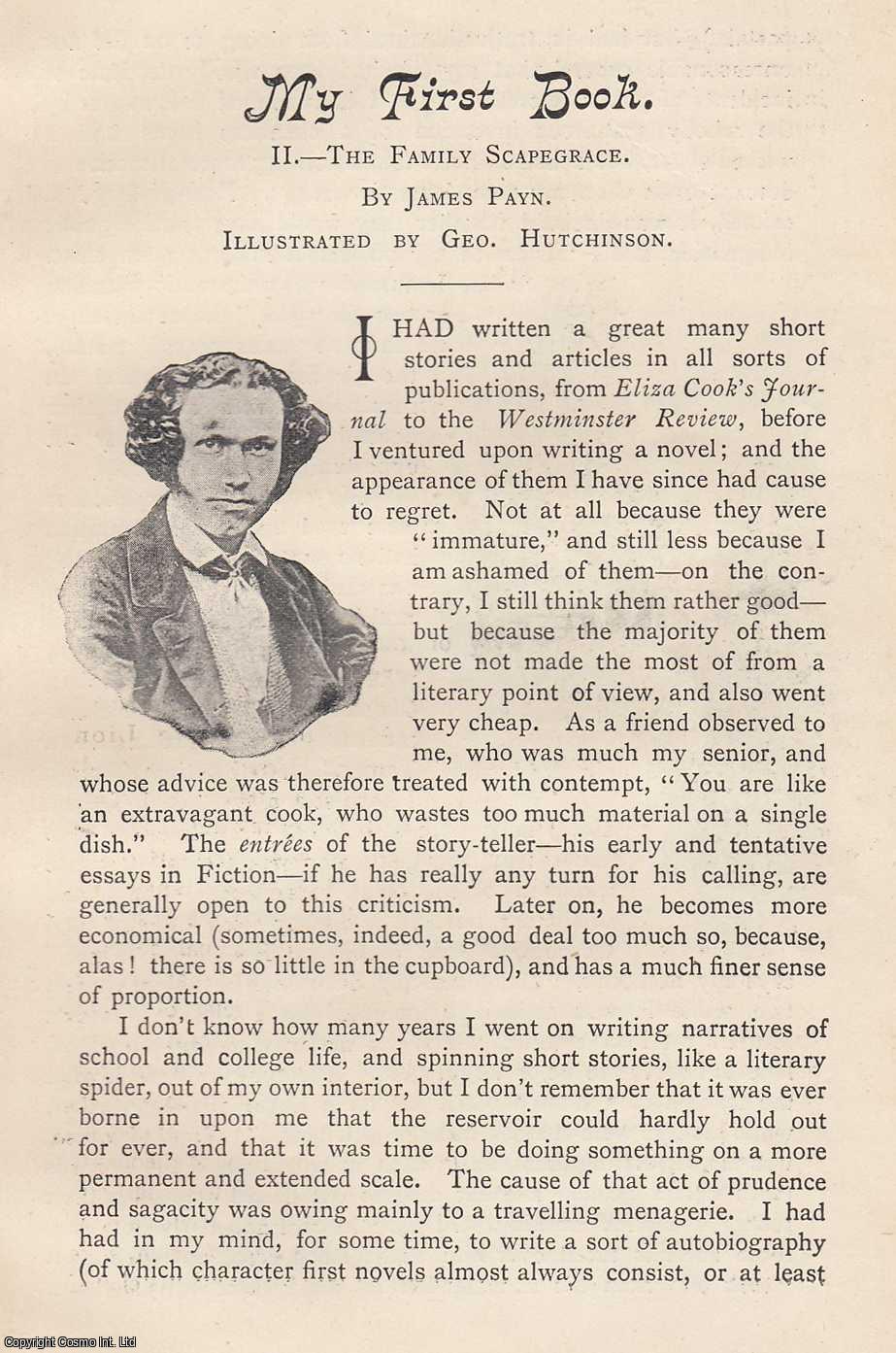 James Payn - James Payn : My First Book, The Family Scapegrace. An original article from the Idler Magazine, 1892.