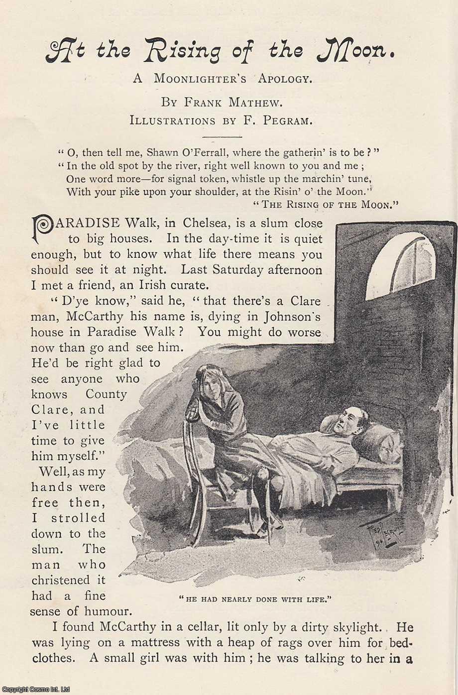 Frank Mathew - At The Rising of The Moon. A Moonlighter's Apology. An original article from the Idler Magazine, 1893.