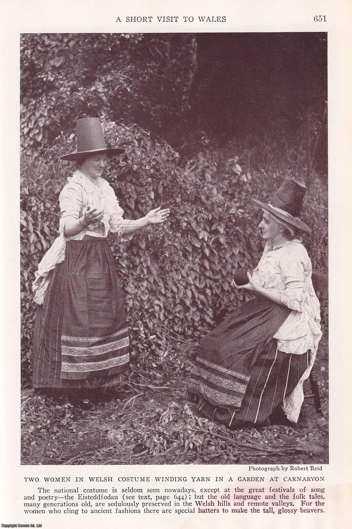 Ralph A. Graves - A Short Visit to Wales. Historic Associations and Scenic Beauties Contend for Interest in the Little Land Behind the Hills. An original article from the National Geographic Magazine, 1923.