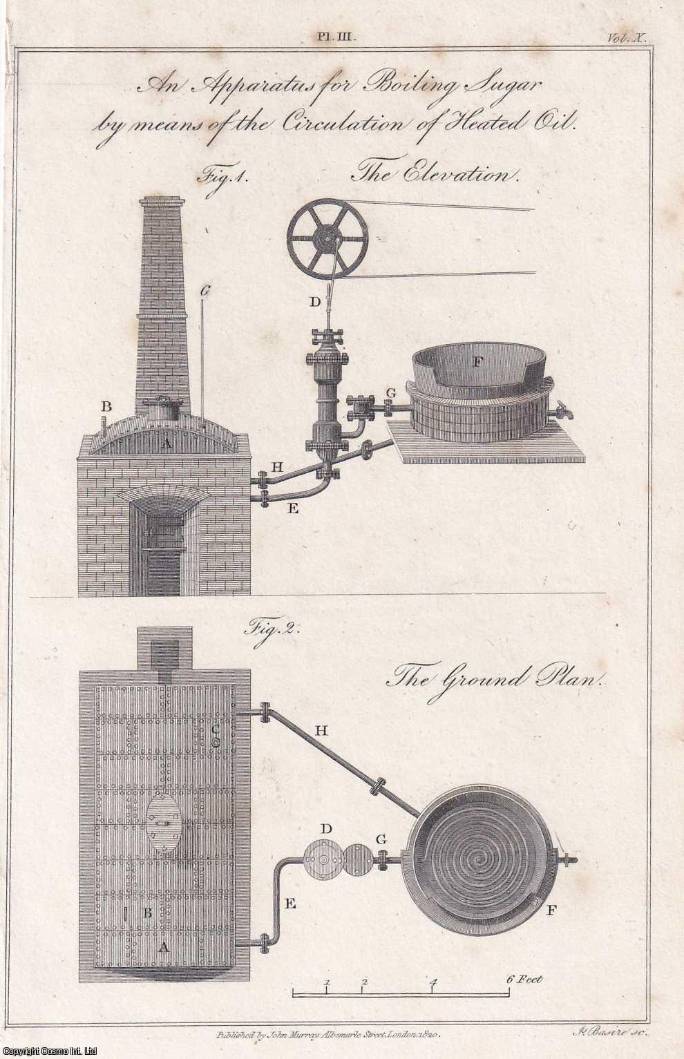 SUGAR DISPUTE - Sugar Refiners : Observations on the Chemical part of the Evidence, given upon the late Trial of the Action brought by Severn, King & Co., against the Imperial Insurance Company. An uncommon original article from the Journal of Science and the Arts, edited by the Royal Institution of Great Britain, 1821.