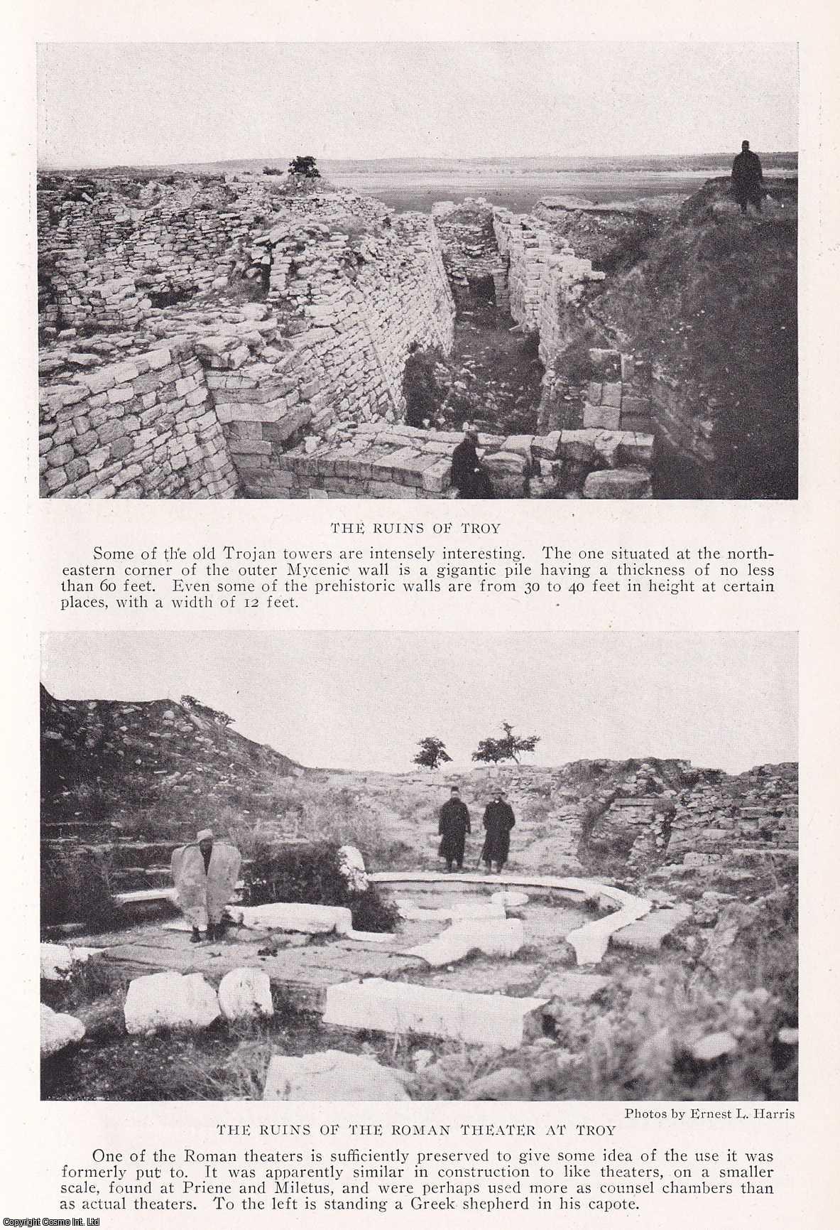 GREECE - Homer's Troy Today, by Jacob E. Conner. An original article from the National Geographic Magazine, 1915.
