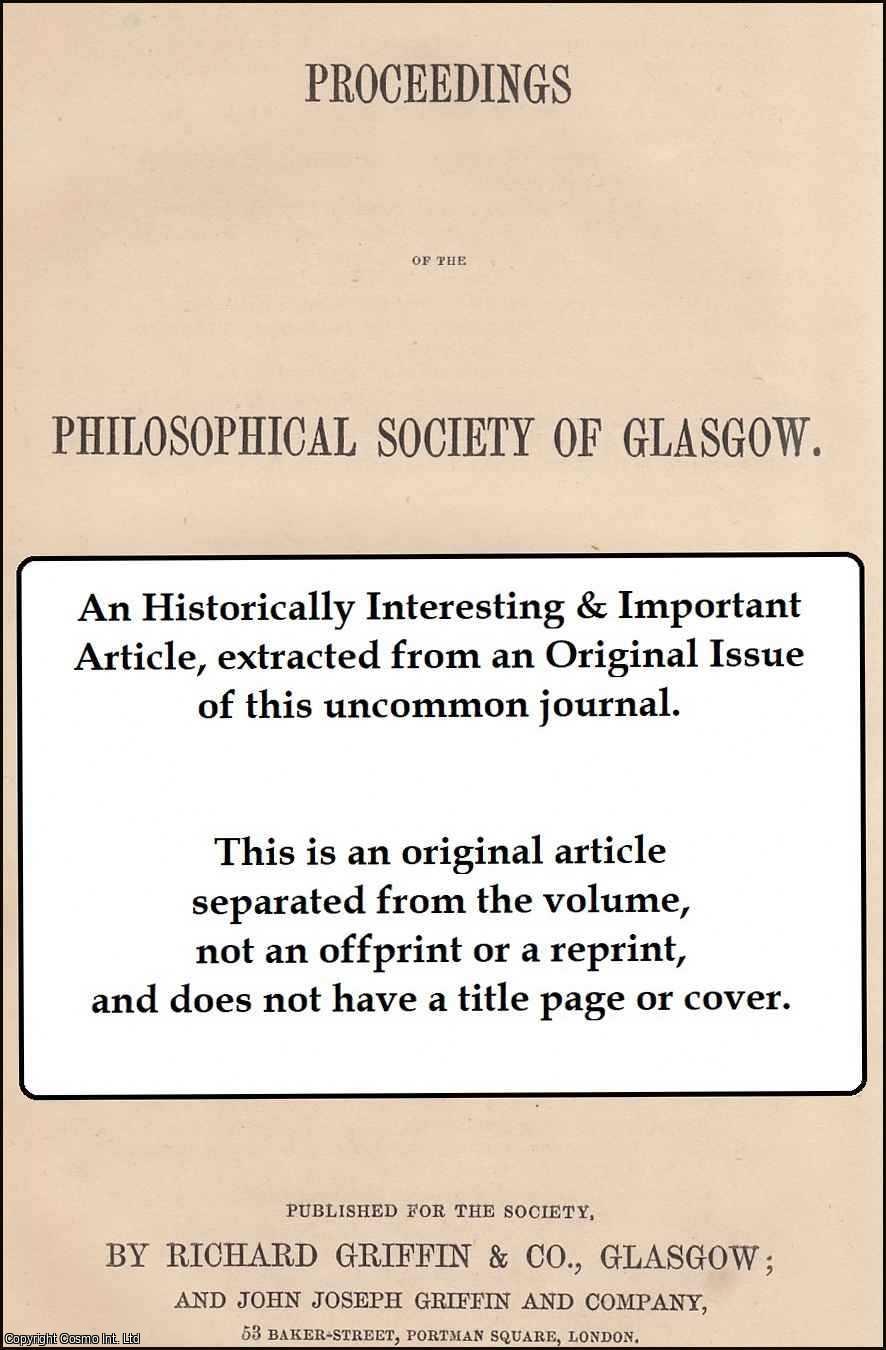 Henry Brier - Manufacture of Oxygen by Brins' Process, Compressing Gases in Cylinders, etc. This is an original article from the Proceedings of the Glasgow Philosophical Society, 1891.