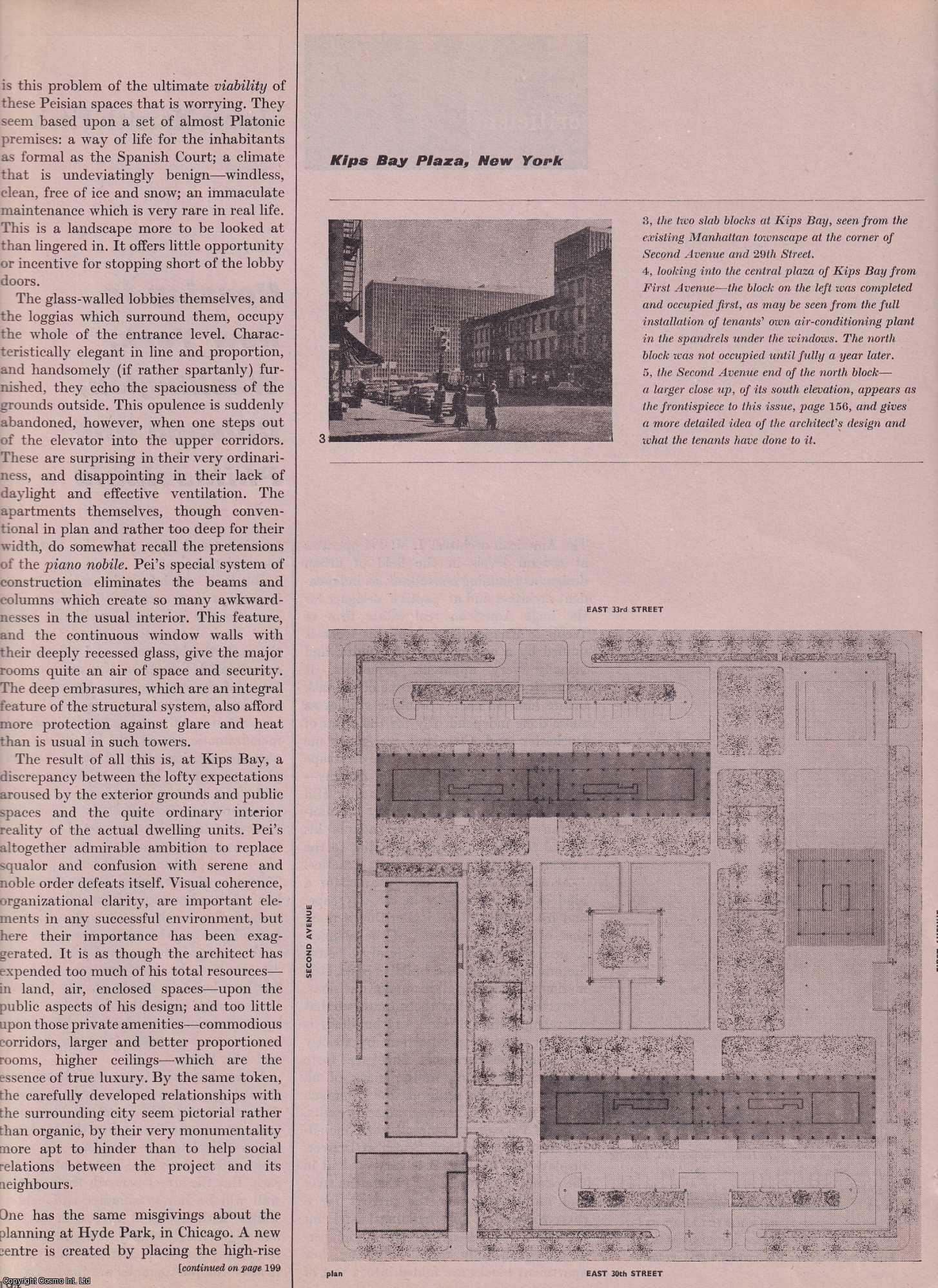 James Marston Fitch - Housing in New York, Washington, Chicago and Philadelphia. This is an original article from The Architectural Review, 1963.