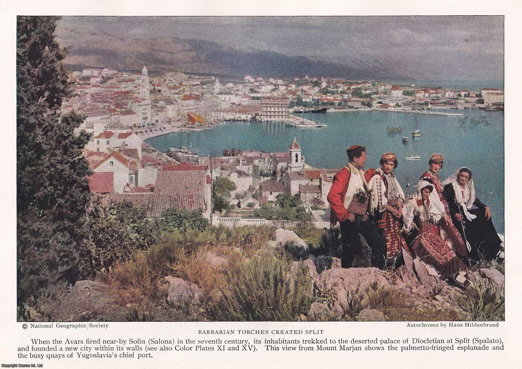 CROATIA - Damation Days. Coasting along debatable shores where Latin and Slav meet. The eastern coast of the Adriatic Sea & Montenegro. By Melville Chater. An original article from the National Geographic Magazine, 1928.