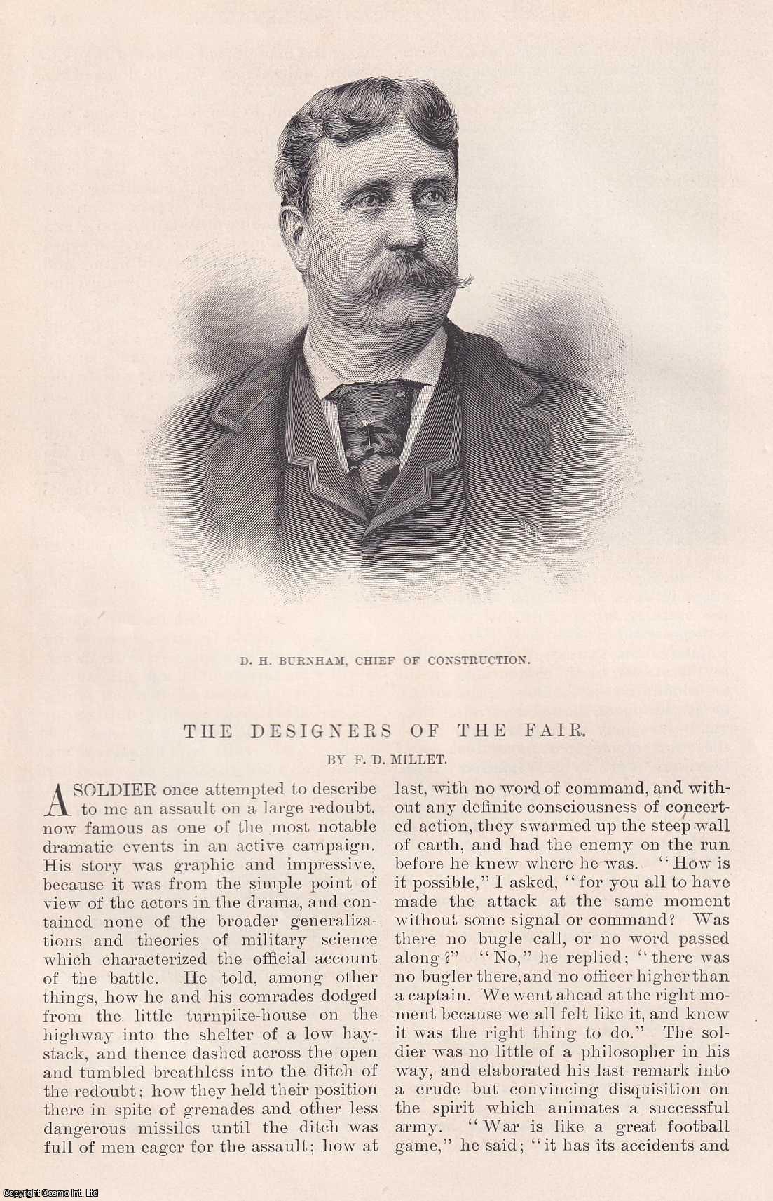 WORLD'S COLUMBIAN EXPOSITION - Chicago World's Fair, to celebrate the 400th anniversary of Christopher Columbus's arrival in the New World in 1492. A group of three articles from the Harper's Monthly Magazine, 1892.