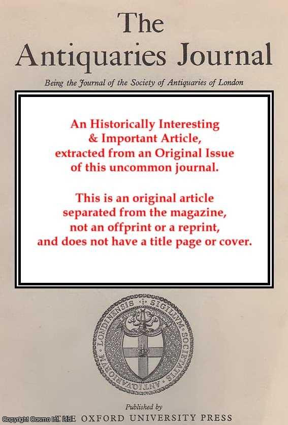 Aileen Fox - Two Greek Silver Coins from Holne, S. Devon. An original article from the The Antiquaries Journal, 1950.