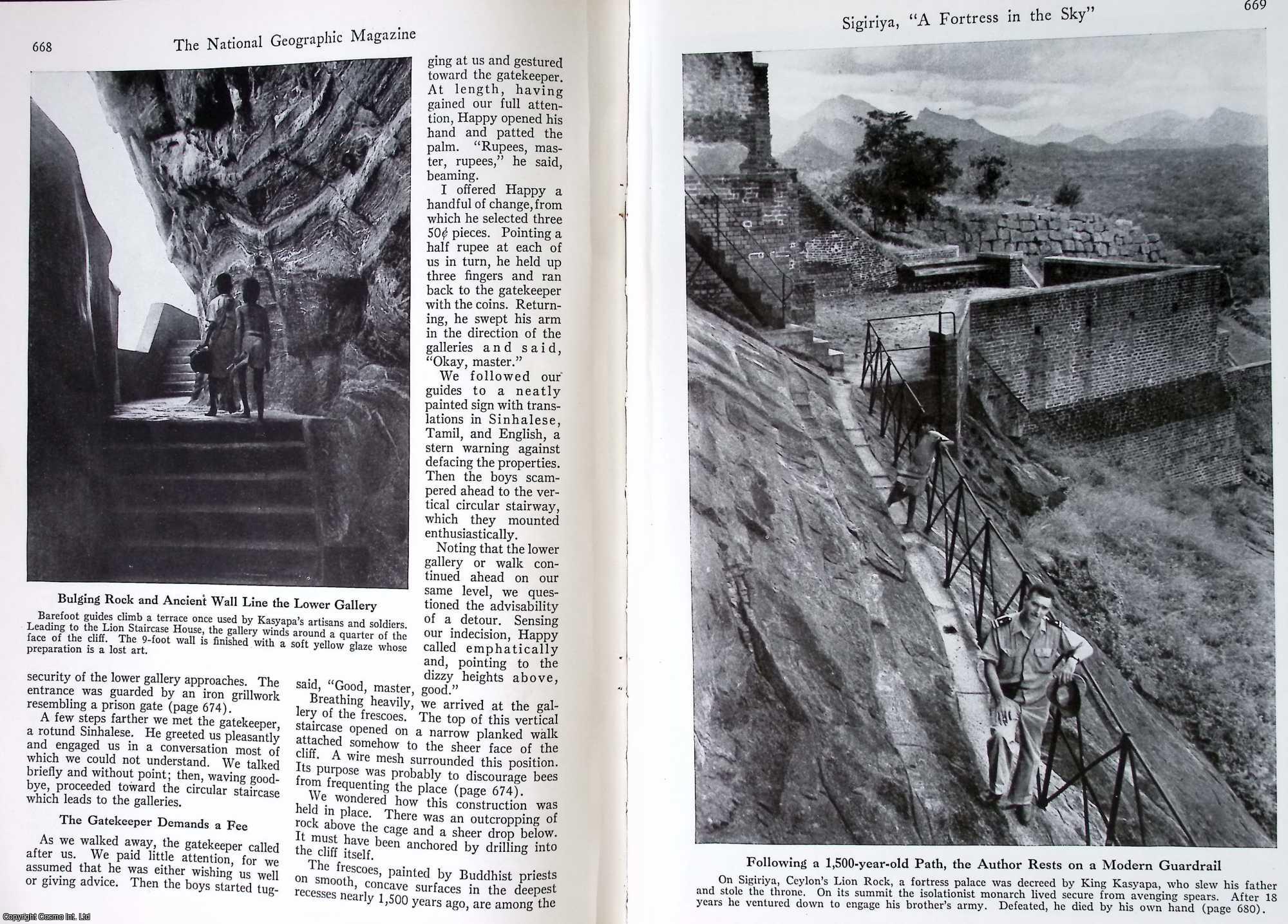 National Geographic - Sigiriya, Sri Lanka : A Fortress in the Sky. An original article from The National Geographic Magazine, 1946.